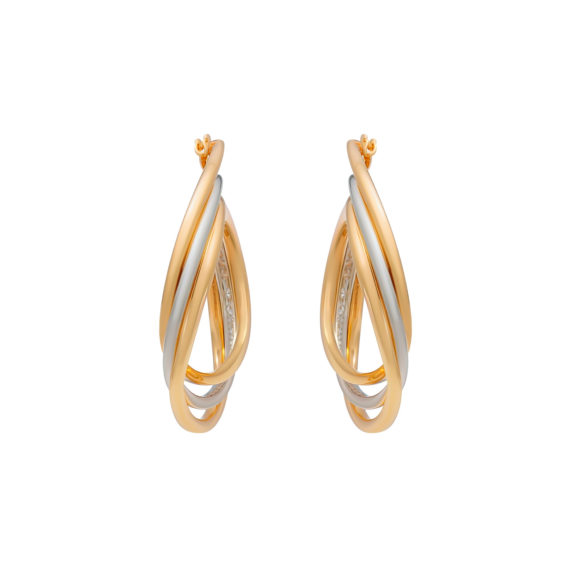 Серьги, золото, 585, 3.38г, 59037 | GoldMarket.kz
