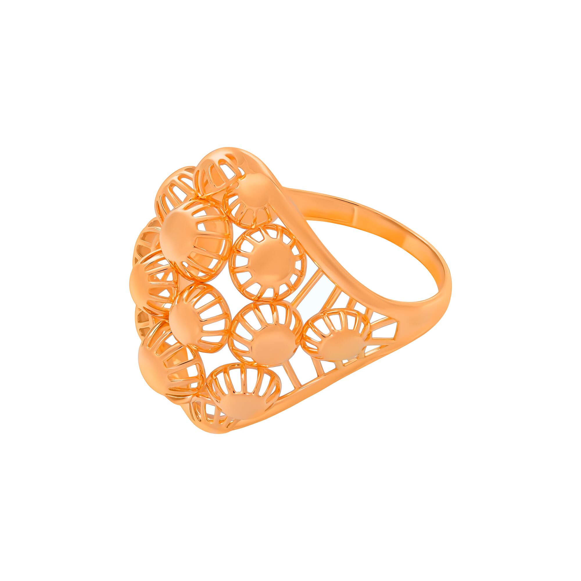 Кольцо, золото, 585, 3.4г, 59049, изображение 2 | GoldMarket.kz