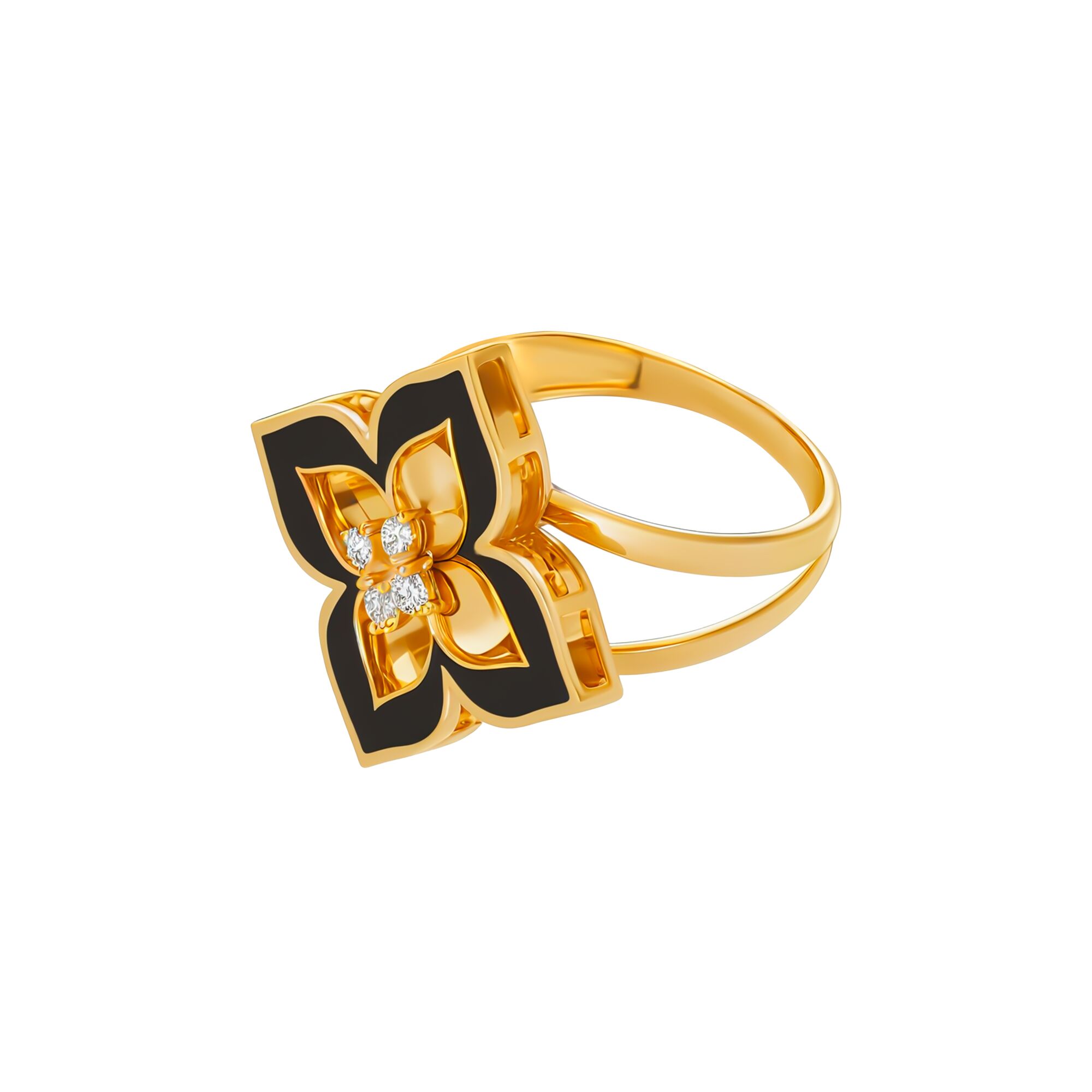 Кольцо, золото, 585, 4.35г, 59157, изображение 2 | GoldMarket.kz