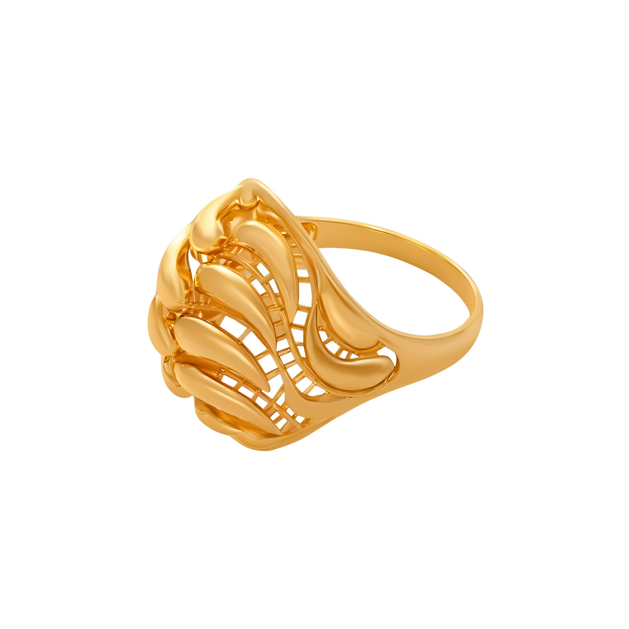 Кольцо, золото, 585, 4.46г, 59242, изображение 2 | GoldMarket.kz