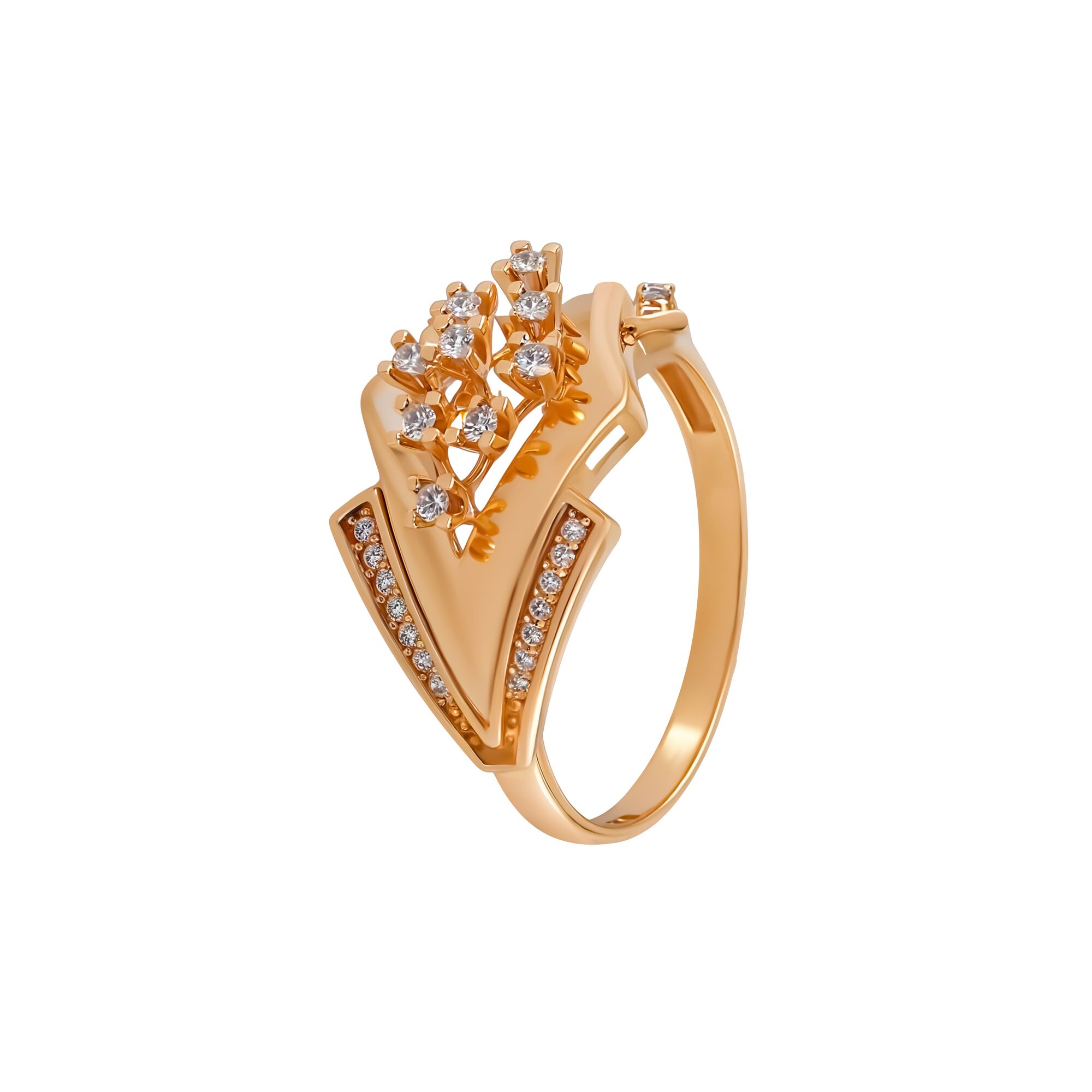 Кольцо, золото, 585, 3.06г, 59247 | GoldMarket.kz