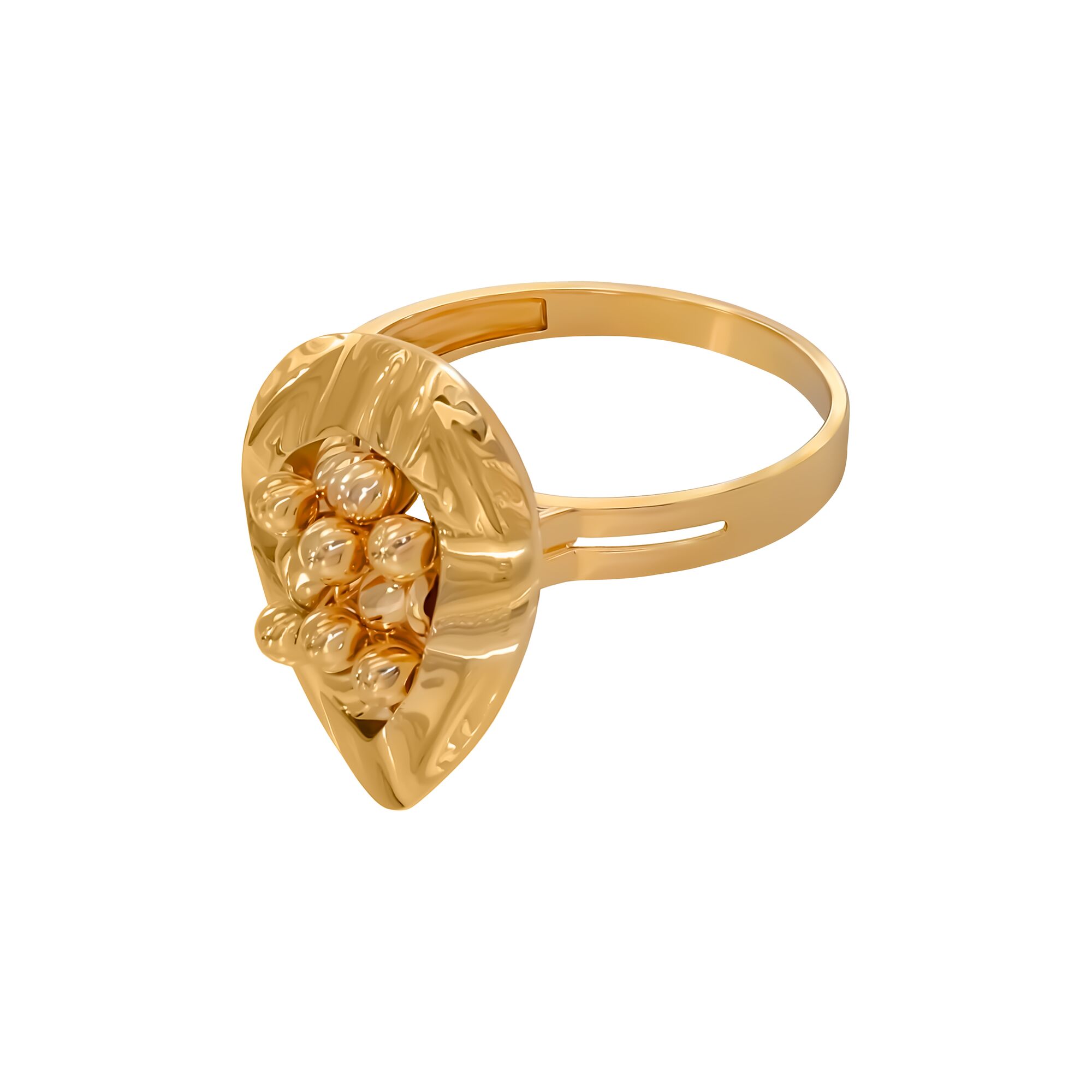 Кольцо, золото, 585, 2.92г, 59345, изображение 2 | GoldMarket.kz