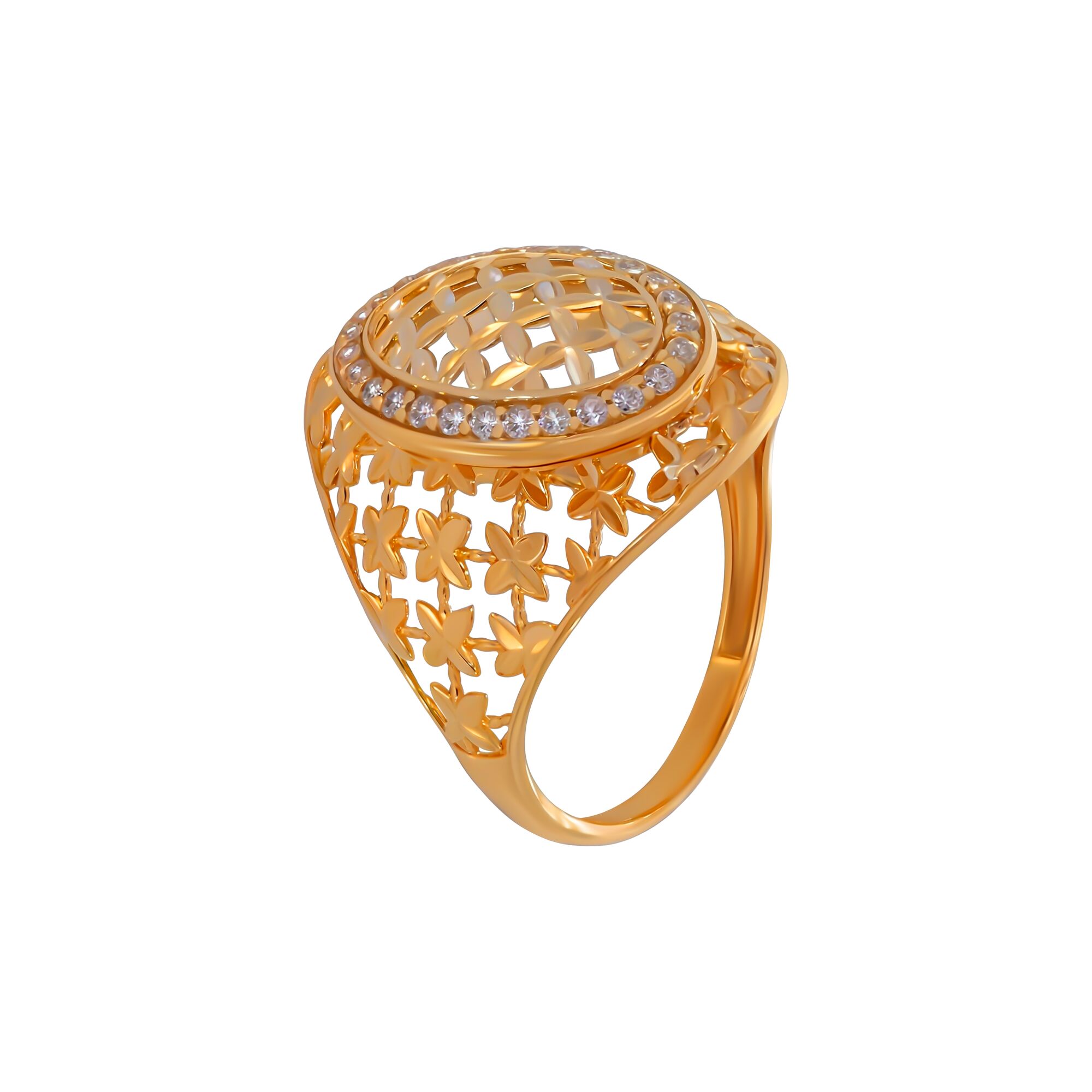 Кольцо, золото, 585, 2.62г, 59391 | GoldMarket.kz
