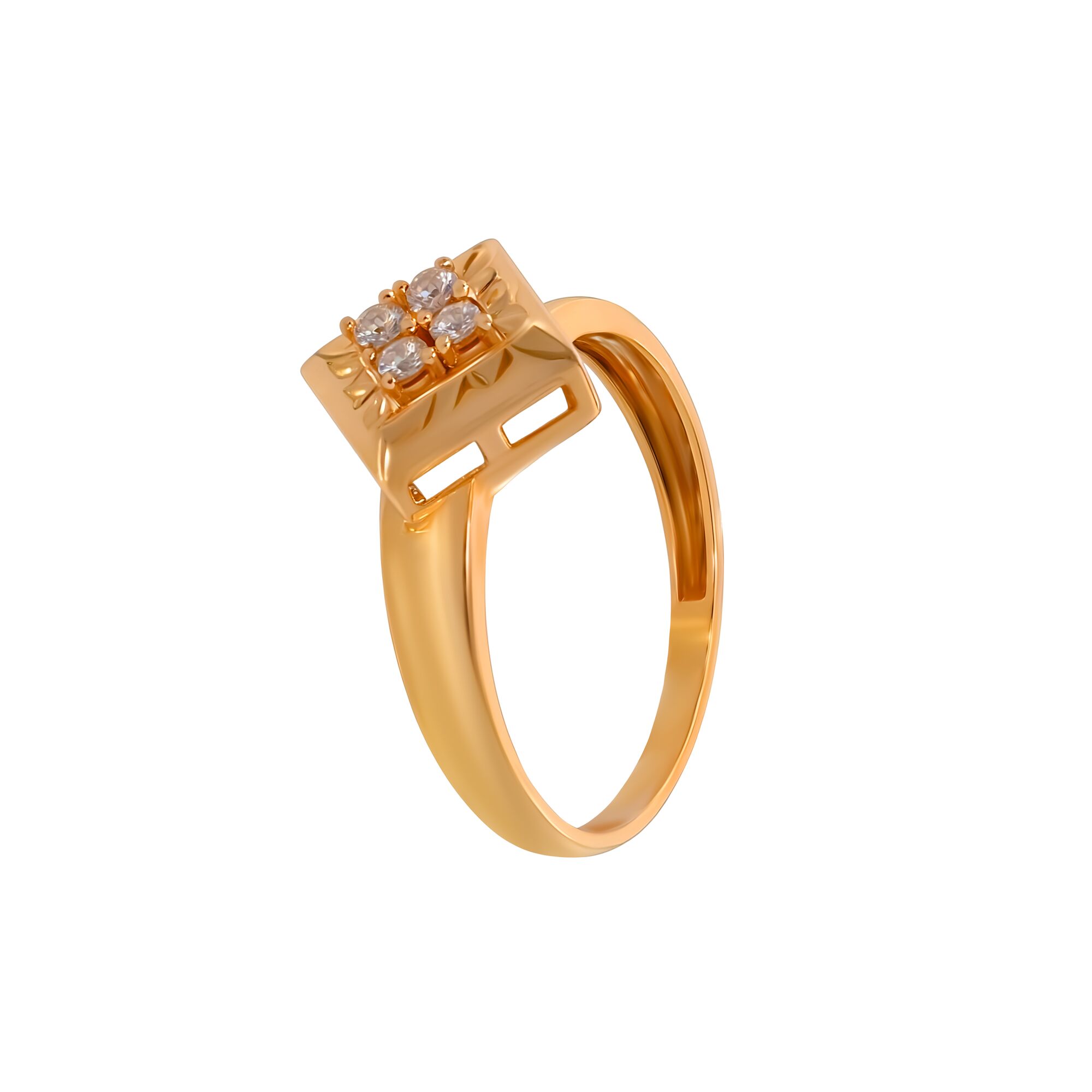 Кольцо, золото, 585, 1.99г, 59423 | GoldMarket.kz