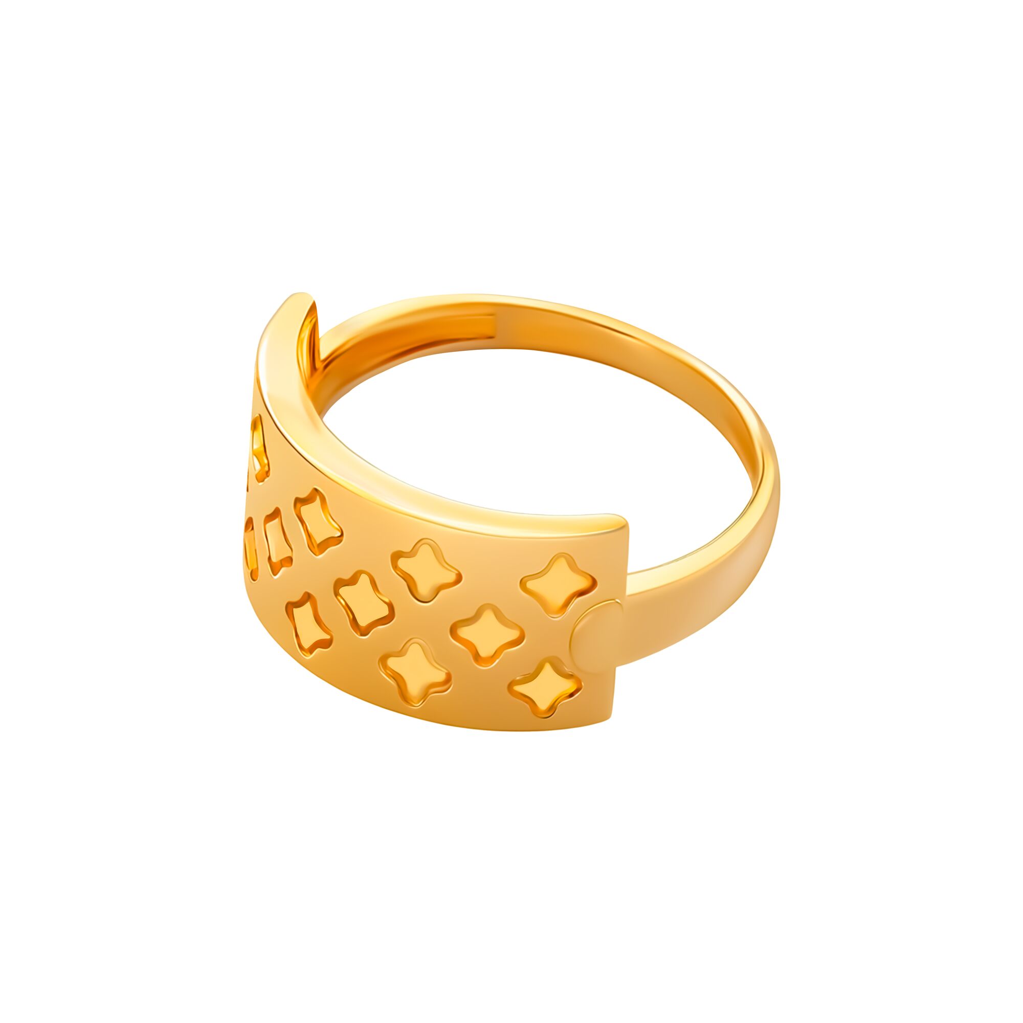 Кольцо, золото, 585, 3.48г, 59447, изображение 2 | GoldMarket.kz