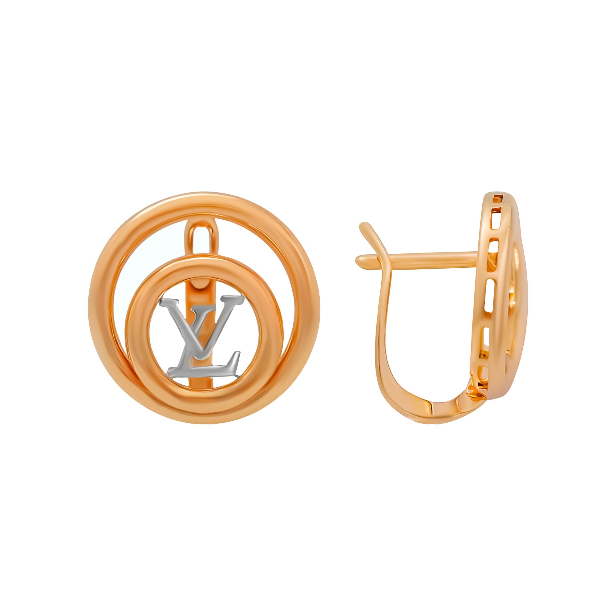 Серьги, золото, 585, 4.46г, 59478, изображение 2 | GoldMarket.kz