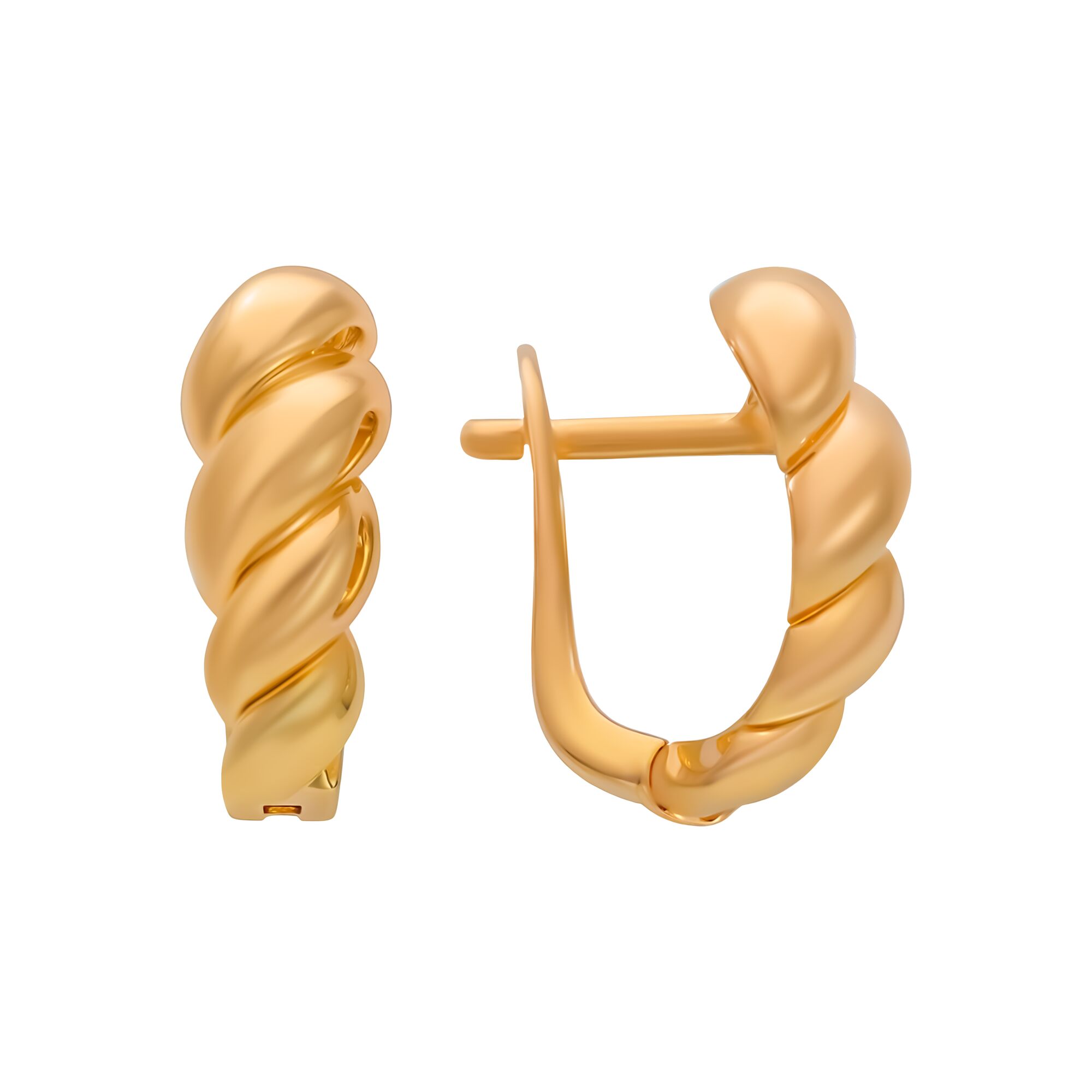 Серьги, золото, 585, 3.88г, 59479, изображение 2 | GoldMarket.kz