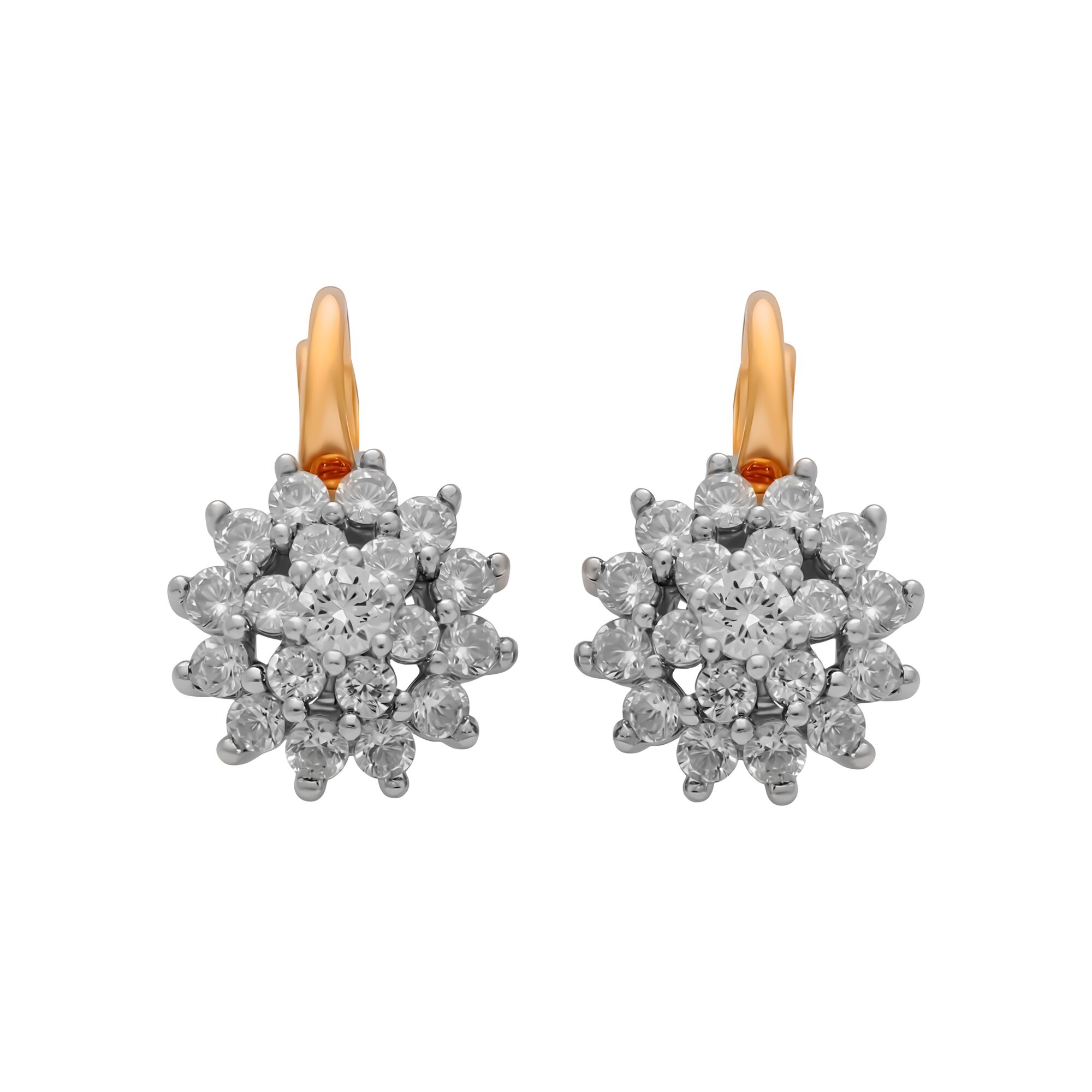 Серьги, золото, 585, 7.48г, 59489 | GoldMarket.kz