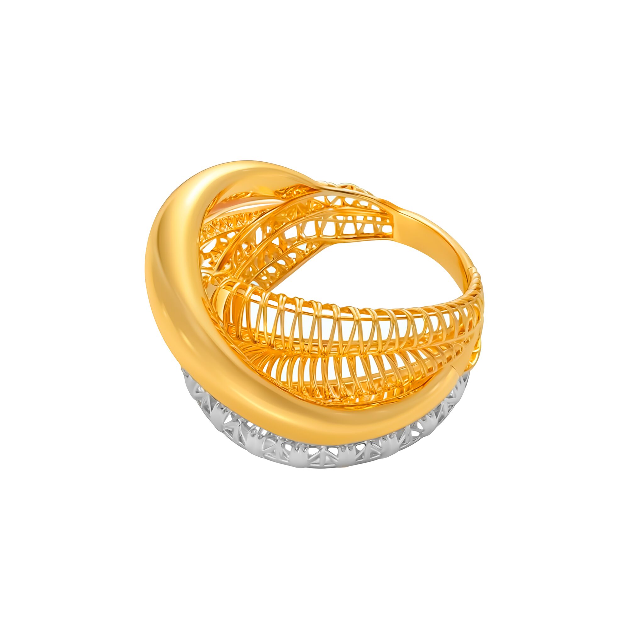 Кольцо, золото, 585, 5.35г, 59493, изображение 2 | GoldMarket.kz