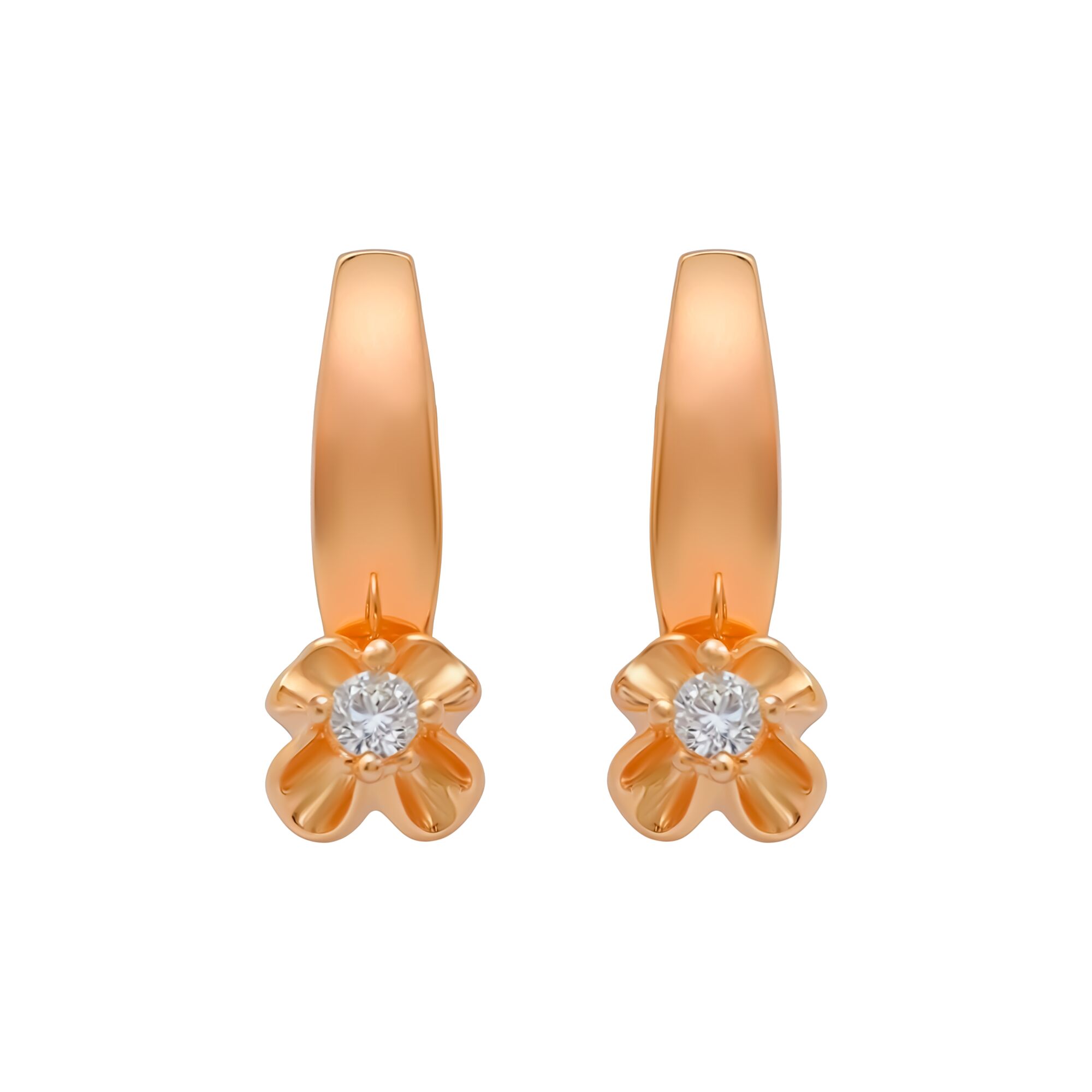 Серьги, золото, 585, 3.47г, 59499 | GoldMarket.kz
