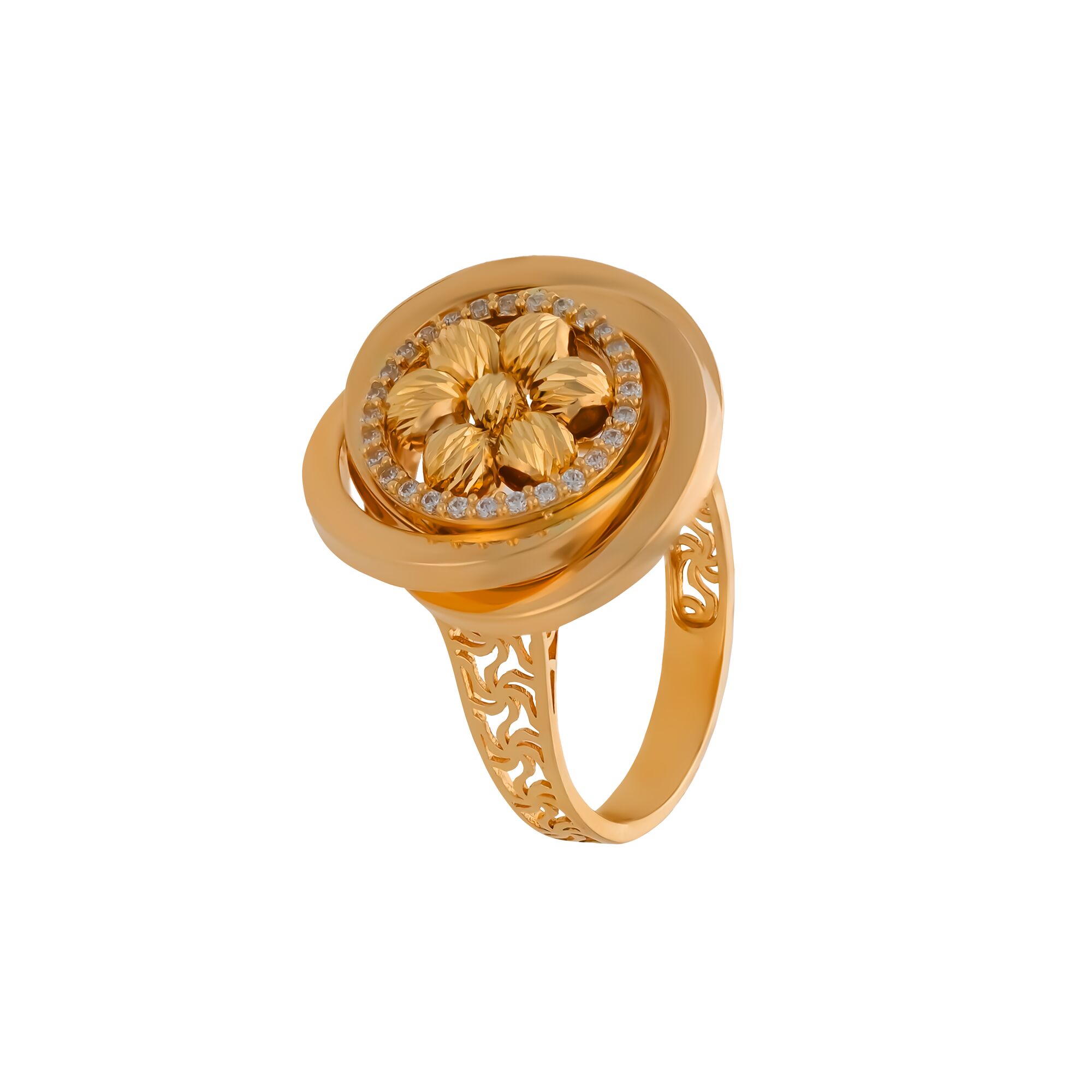 Кольцо, золото, 585, 5.01г, 59558 | GoldMarket.kz
