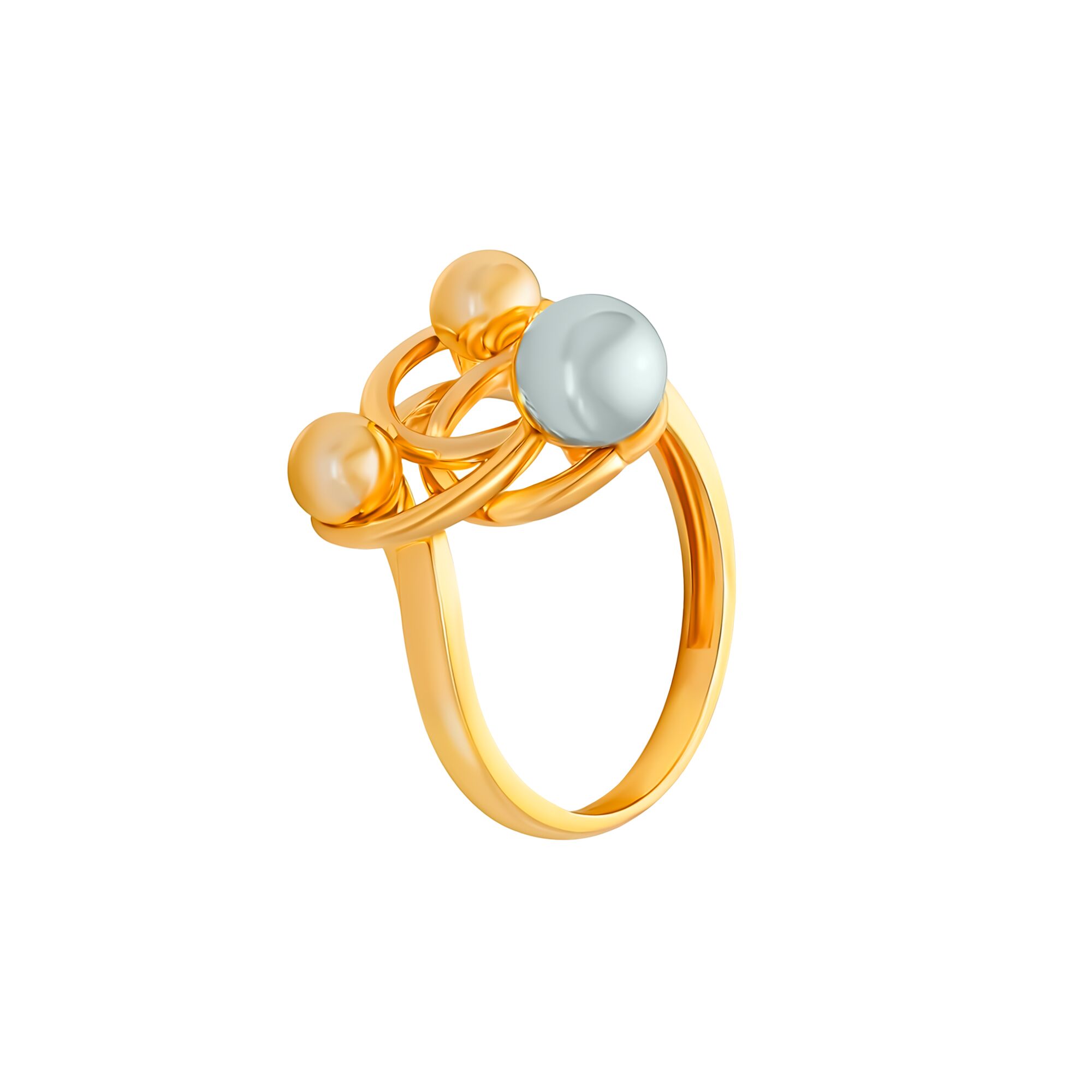 Кольцо, золото, 585, 3.59г, 59566 | GoldMarket.kz