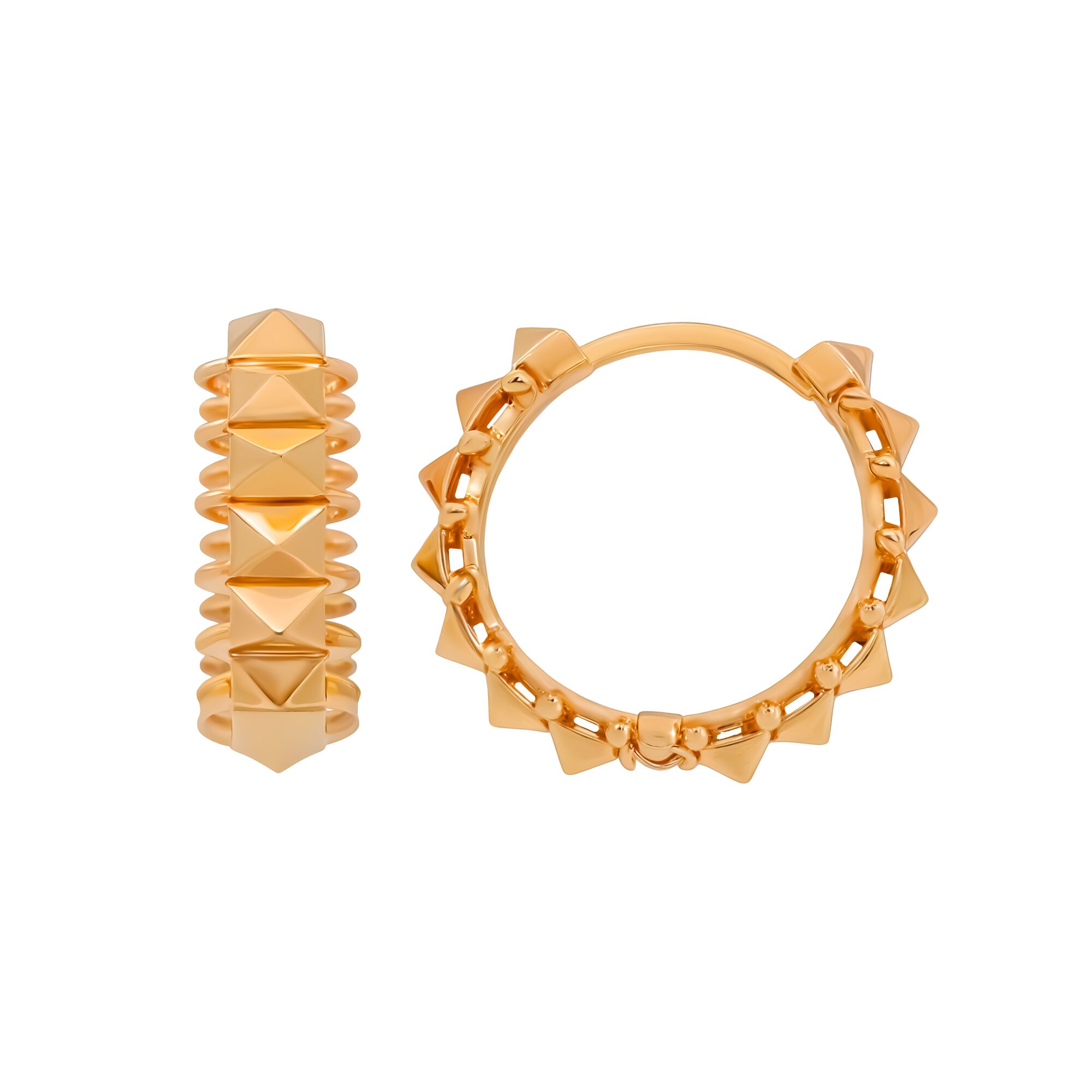 Серьги, золото, 585, 7.45г, 59579, изображение 2 | GoldMarket.kz