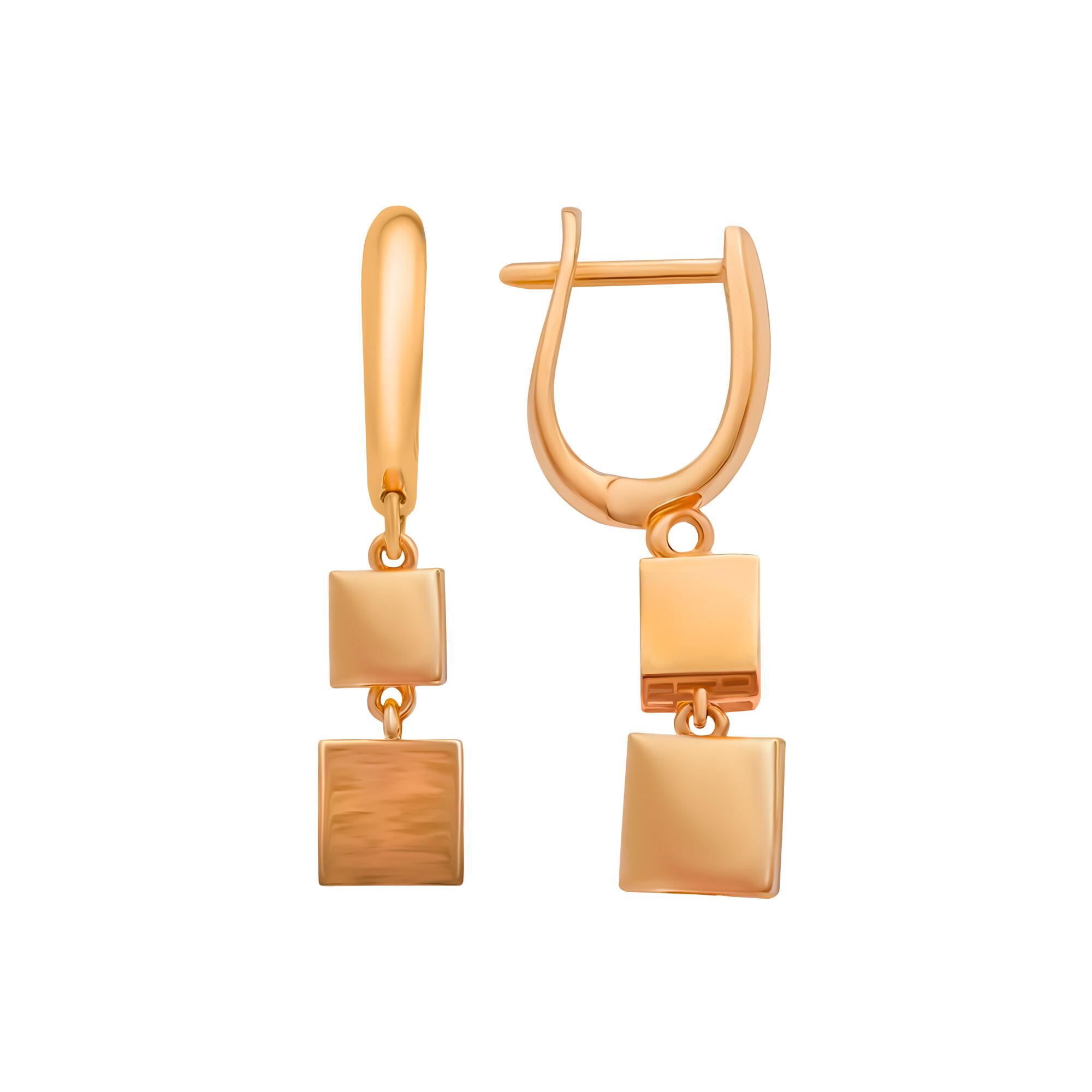 Серьги, золото, 585, 4.25г, 59651, изображение 2 | GoldMarket.kz