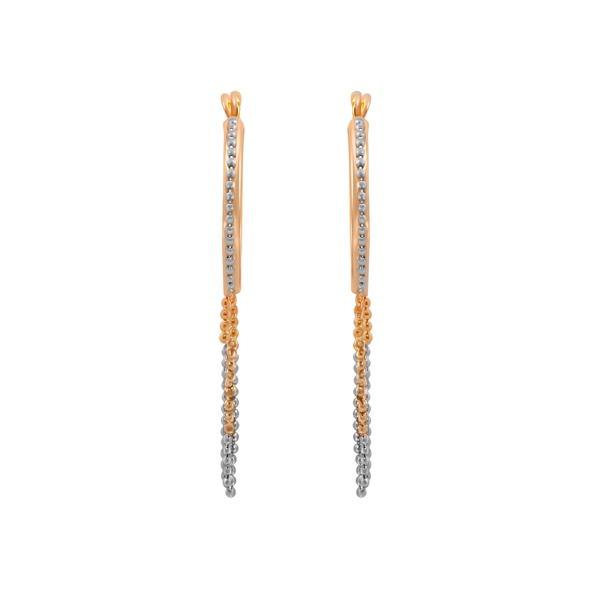 Серьги, золото, 585, 3.09г, 59653 | GoldMarket.kz