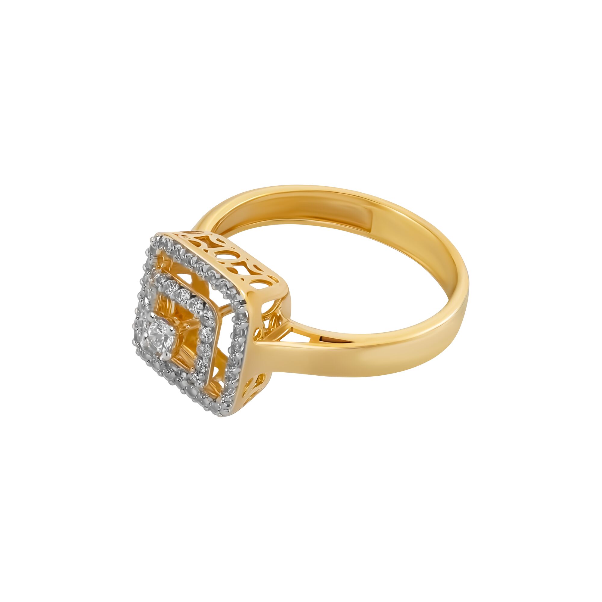 Кольцо, золото, 585, 2.7г, 59684, изображение 2 | GoldMarket.kz