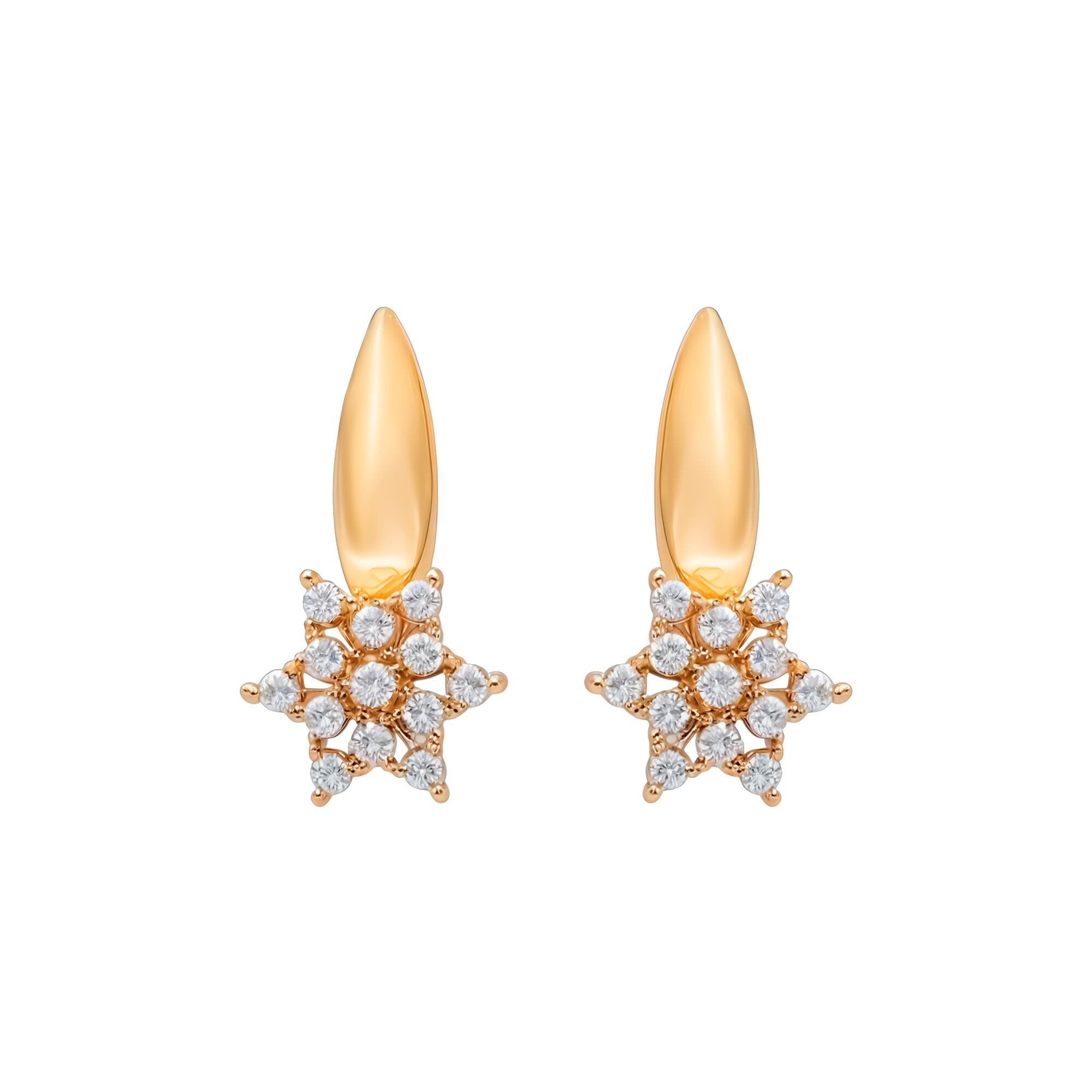 Серьги, золото, 585, 4.24г, 59146 | GoldMarket.kz