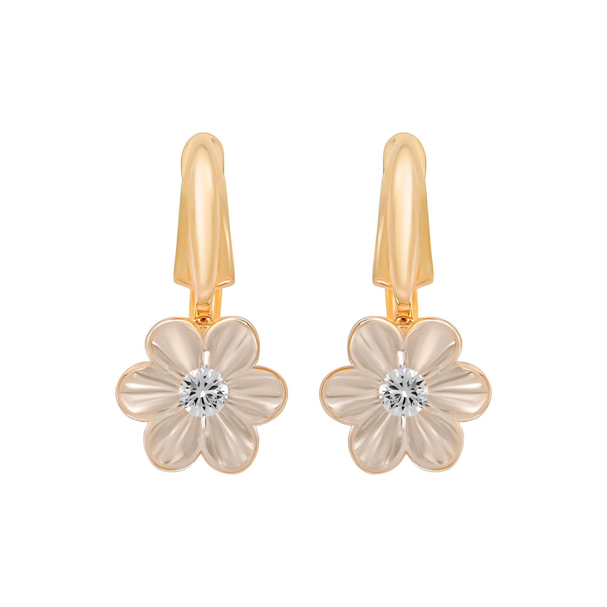 Серьги, золото, 585, 5.73г, 59161 | GoldMarket.kz