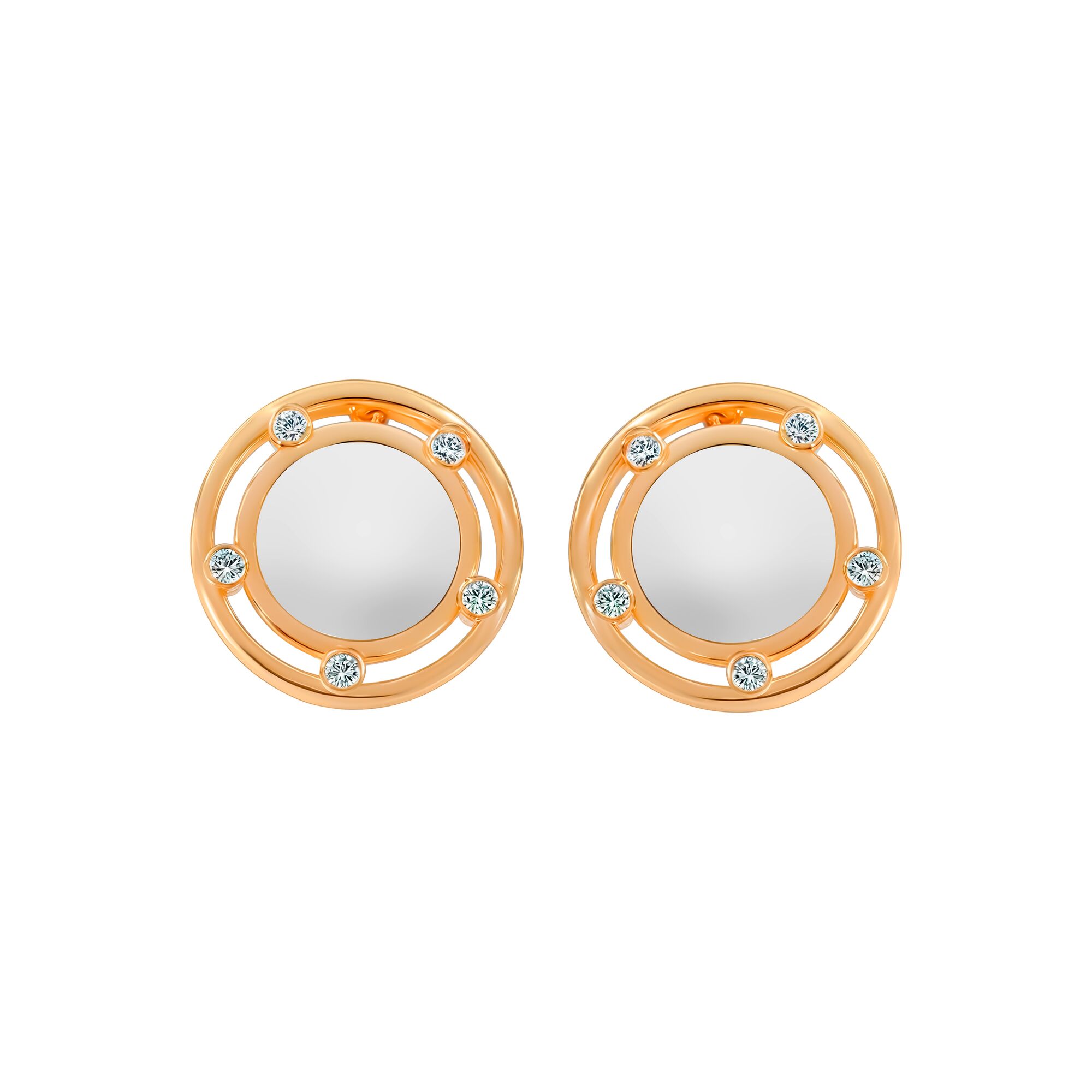 Серьги, золото, 585, 4.9г, 59215 | GoldMarket.kz