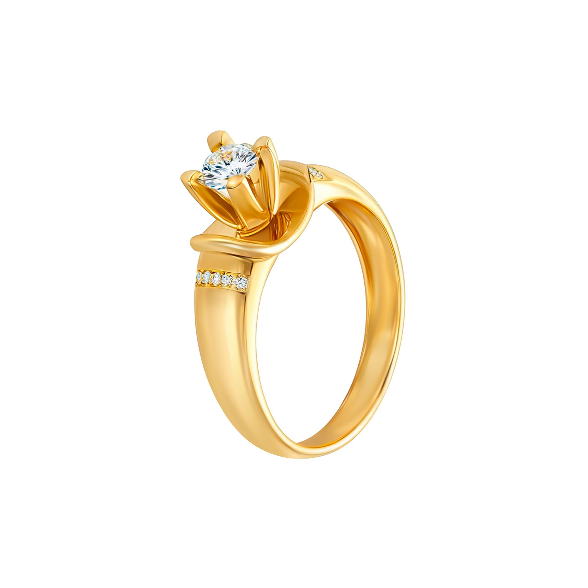 Кольцо, золото, 585, 3.77г, 59231 | GoldMarket.kz