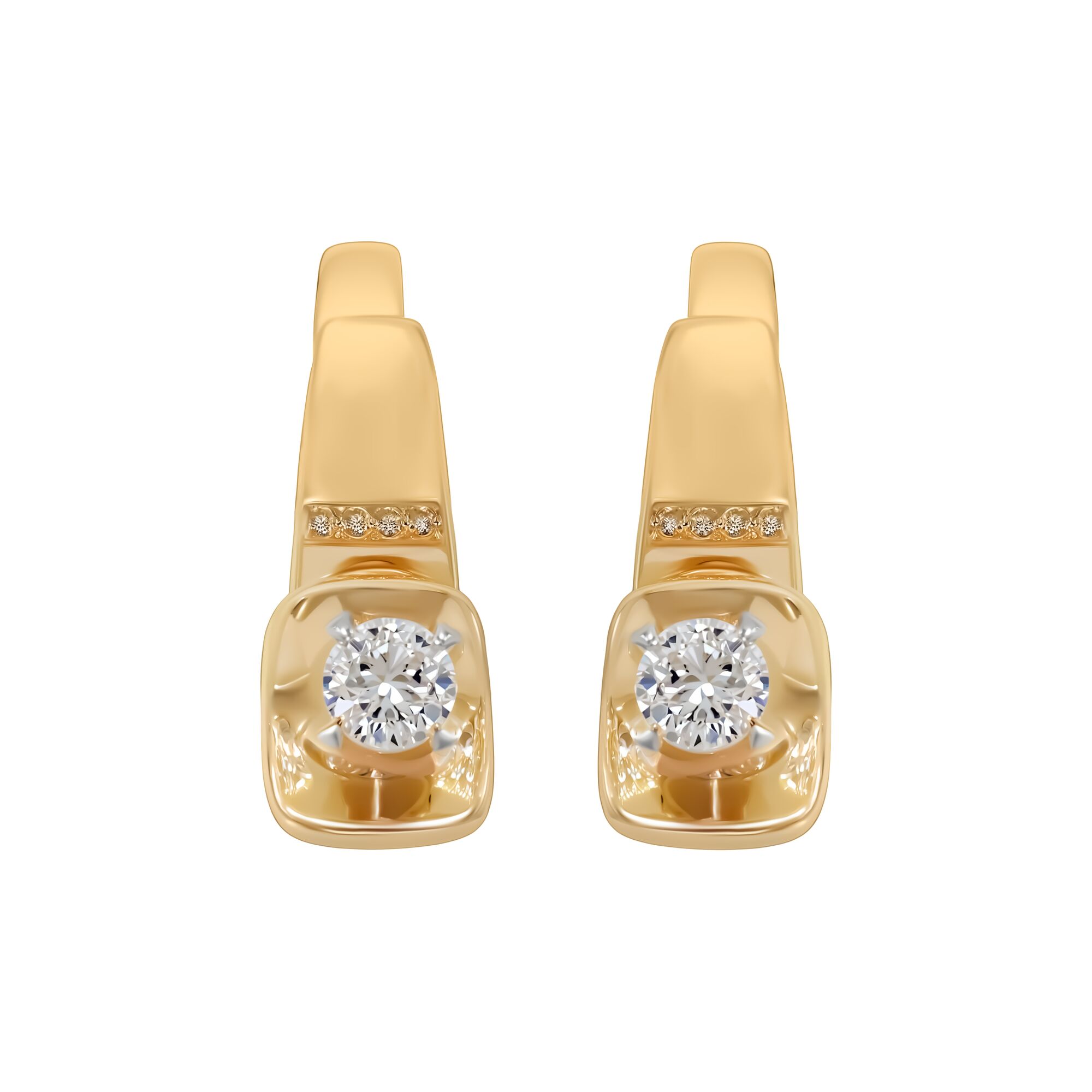 Серьги, золото, 585, 5.47г, 59249 | GoldMarket.kz