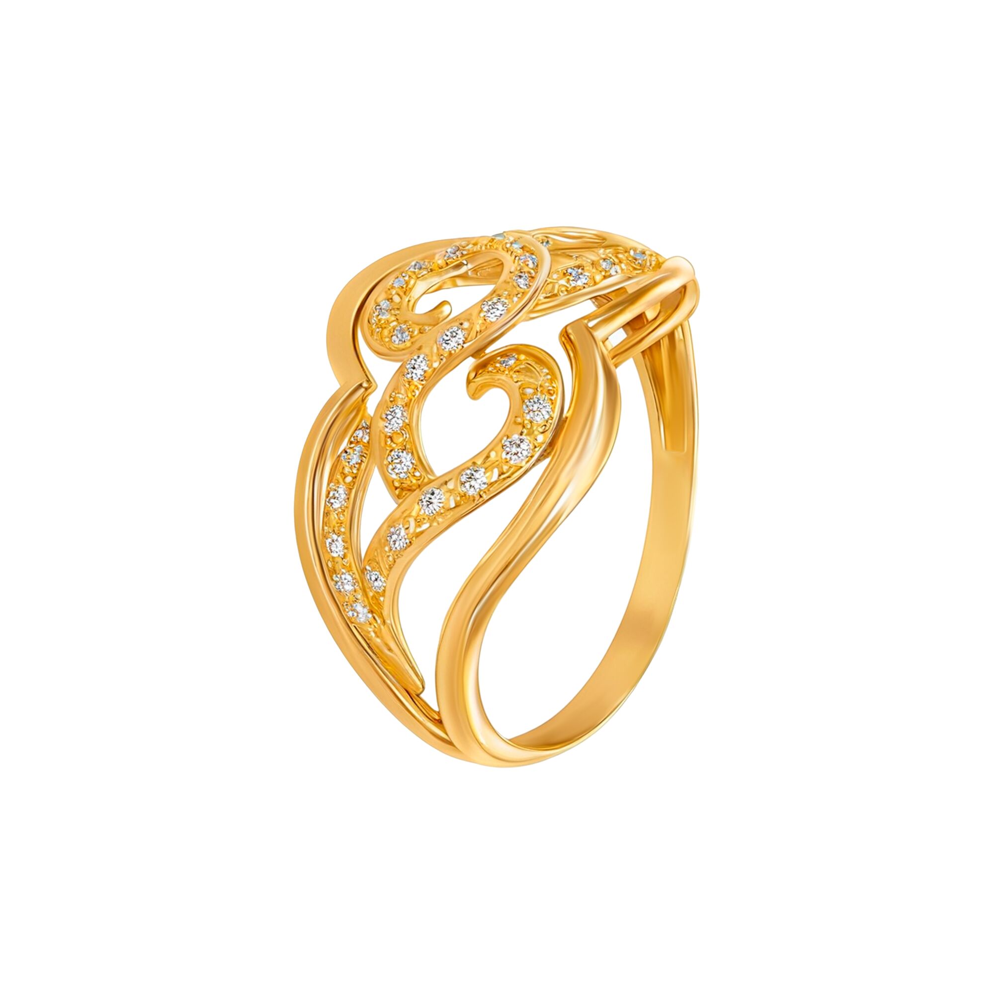 Кольцо, золото, 585, 3.12г, 59274 | GoldMarket.kz