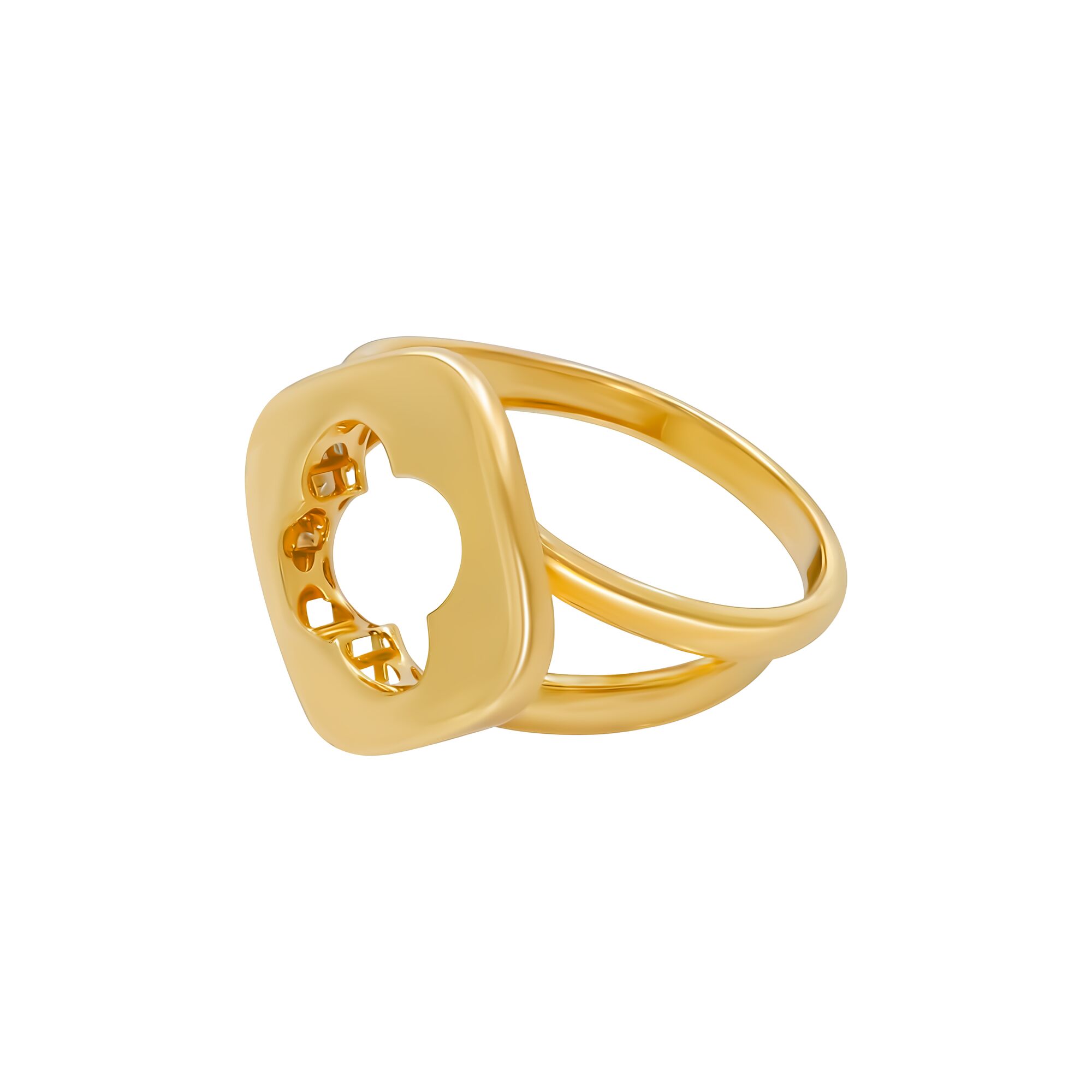 Кольцо, золото, 585, 1.77г, 59301, изображение 2 | GoldMarket.kz