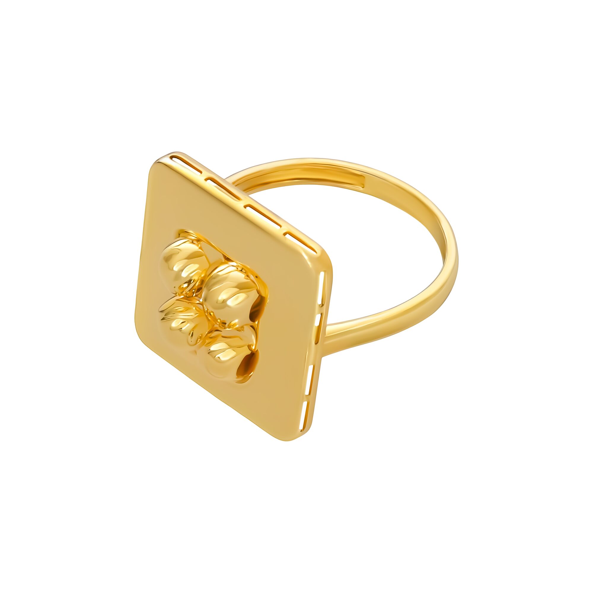 Кольцо, золото, 585, 4.22г, 59317, изображение 2 | GoldMarket.kz