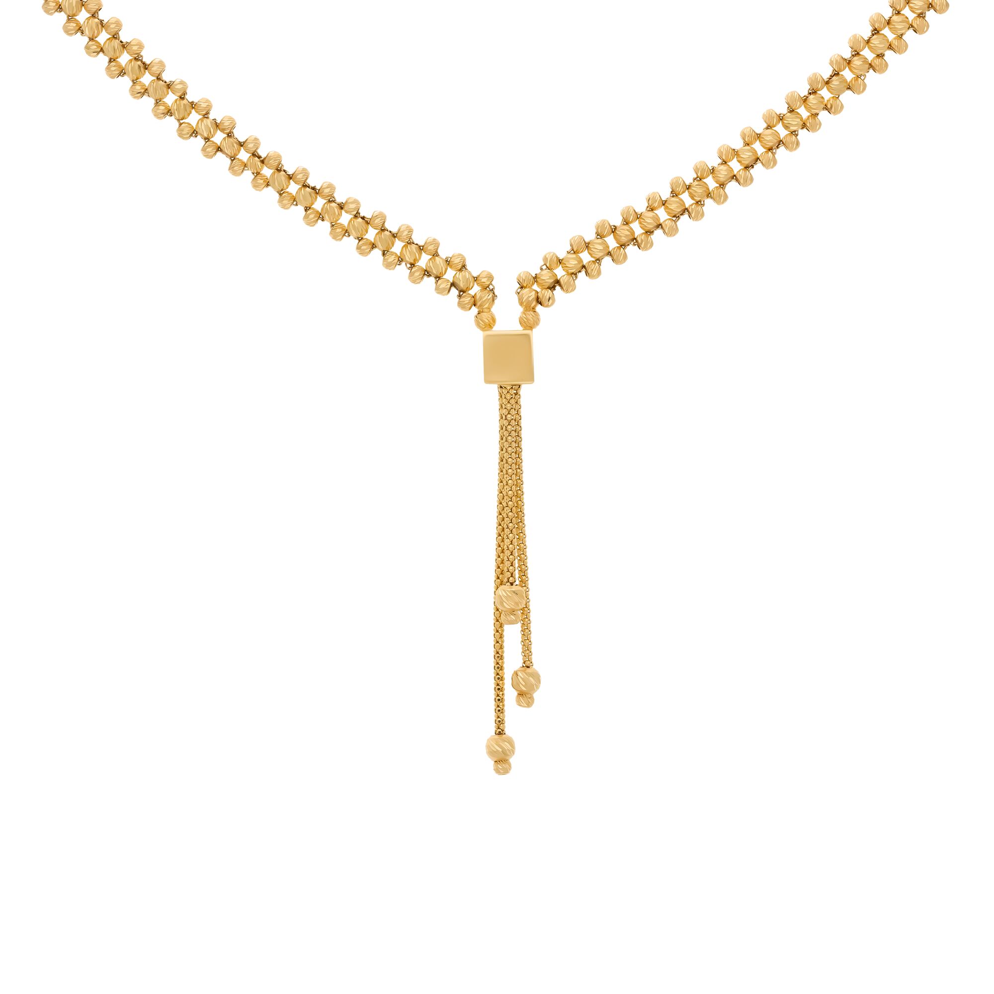Колье, золото, 585, 15.62г, 59352 | GoldMarket.kz