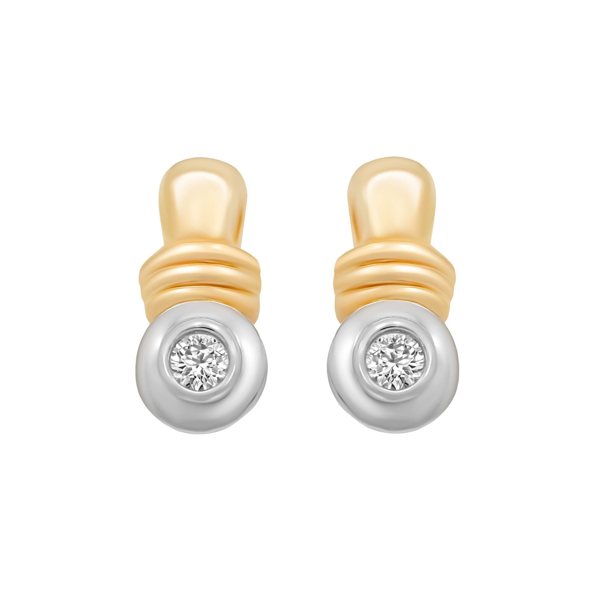 Серьги, золото, 585, 7.54г, 59356 | GoldMarket.kz