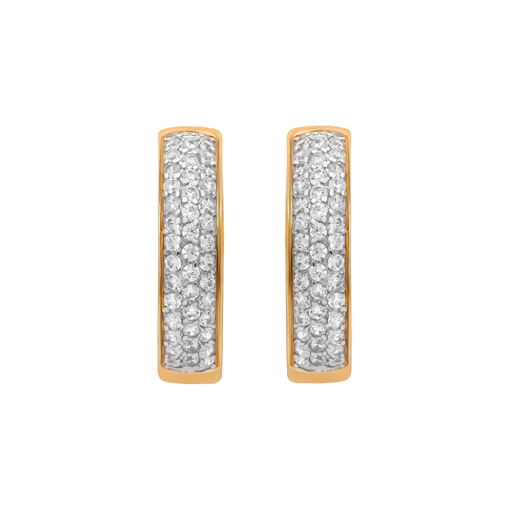 Серьги, золото, 585, 4.94г, 59415 | GoldMarket.kz