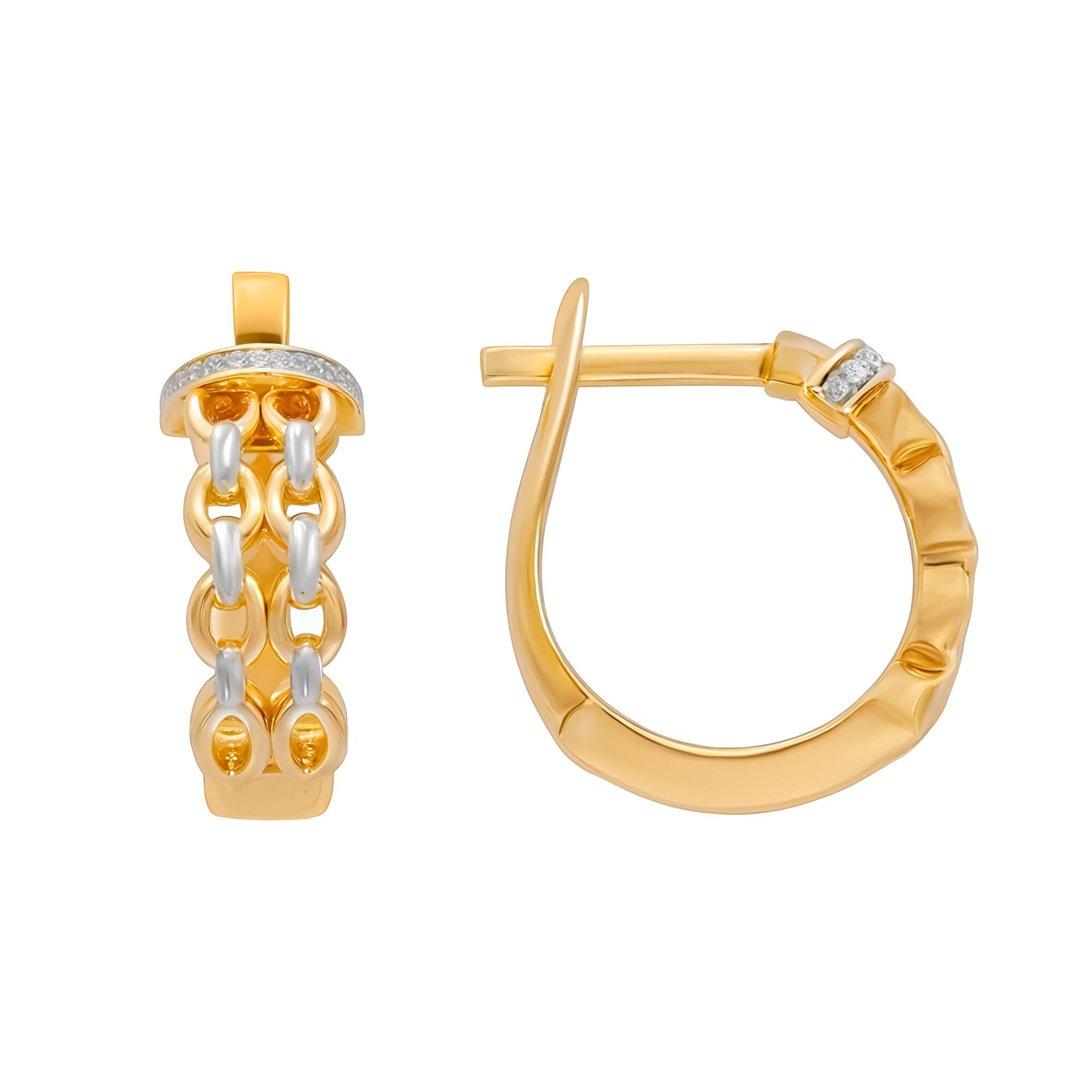 Серьги, золото, 585, 5.64г, 59456, изображение 2 | GoldMarket.kz