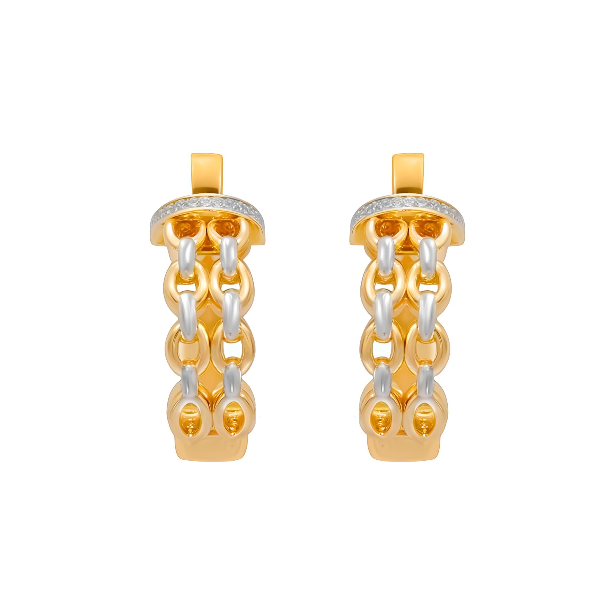 Серьги, золото, 585, 5.64г, 59456 | GoldMarket.kz