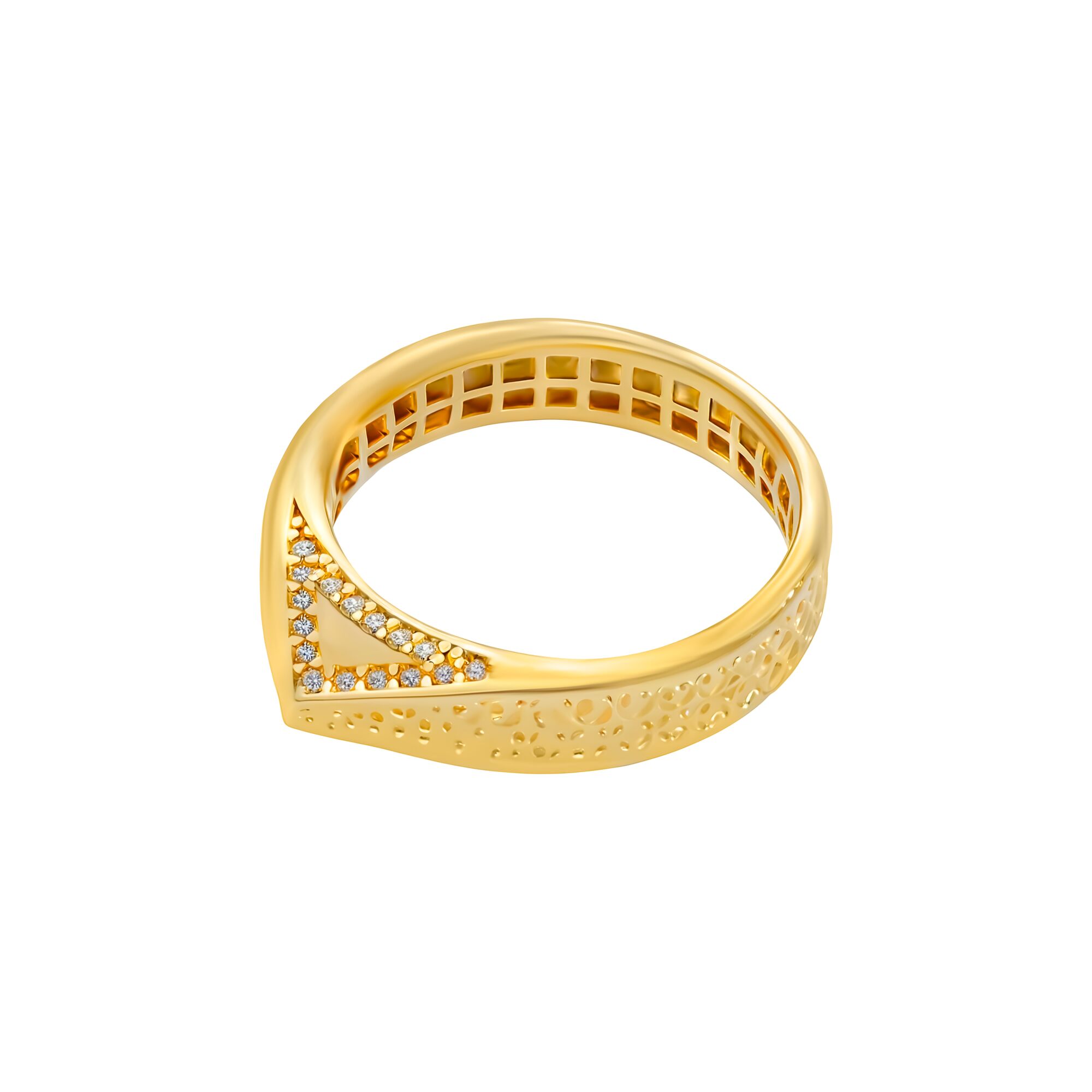 Кольцо, золото, 585, 2.62г, 59455, изображение 2 | GoldMarket.kz