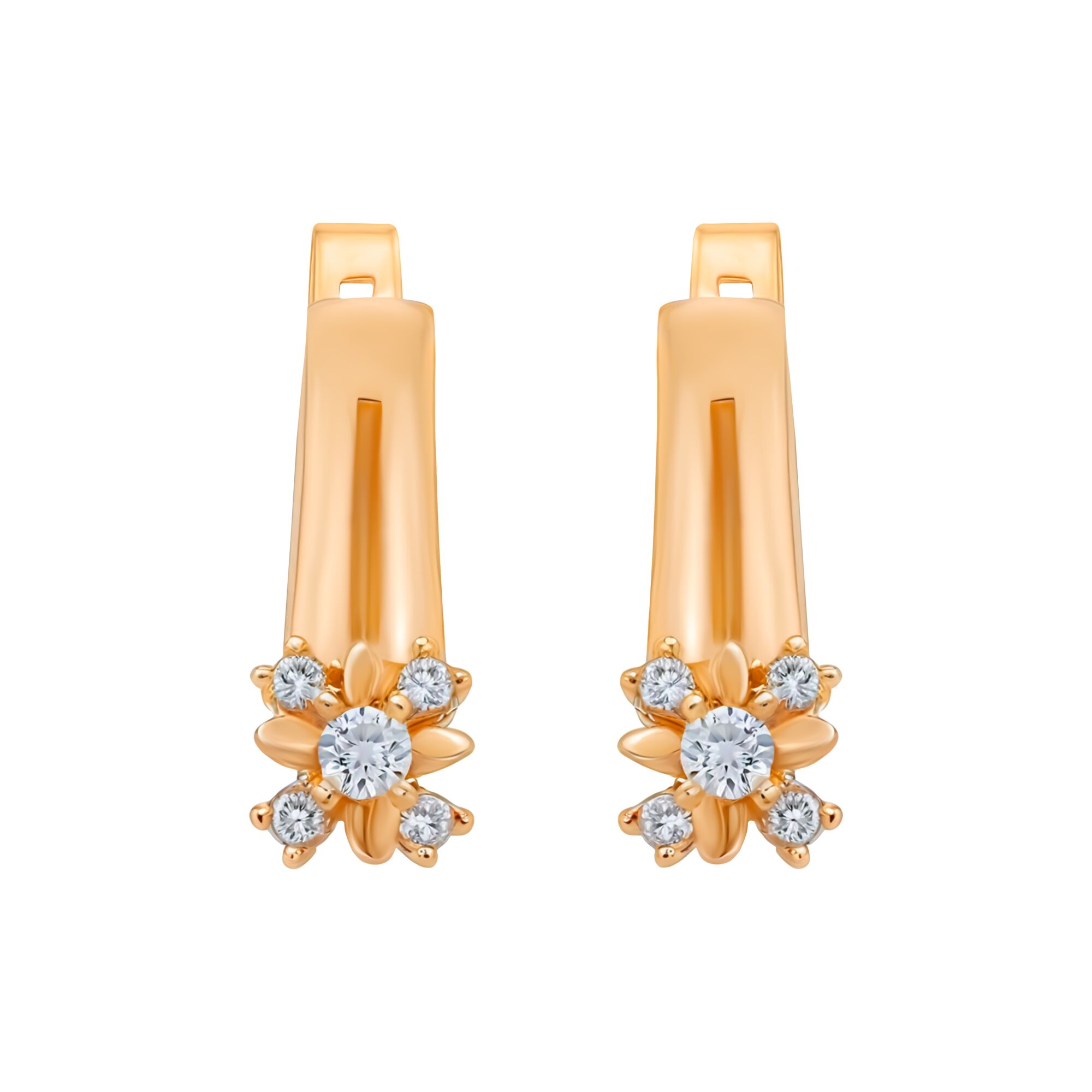 Серьги, золото, 585, 5.22г, 59537 | GoldMarket.kz
