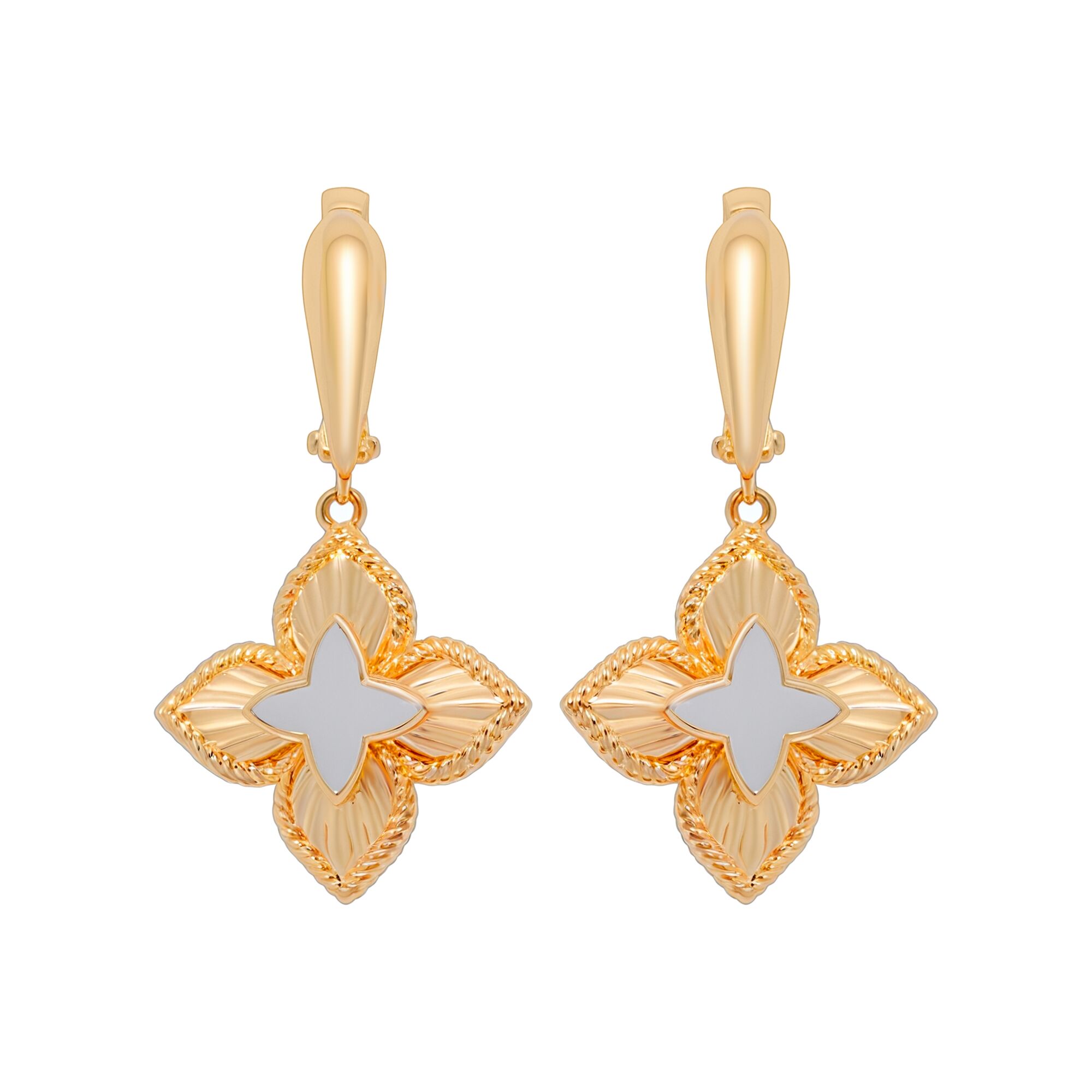 Серьги, золото, 585, 5.37г, 59608 | GoldMarket.kz