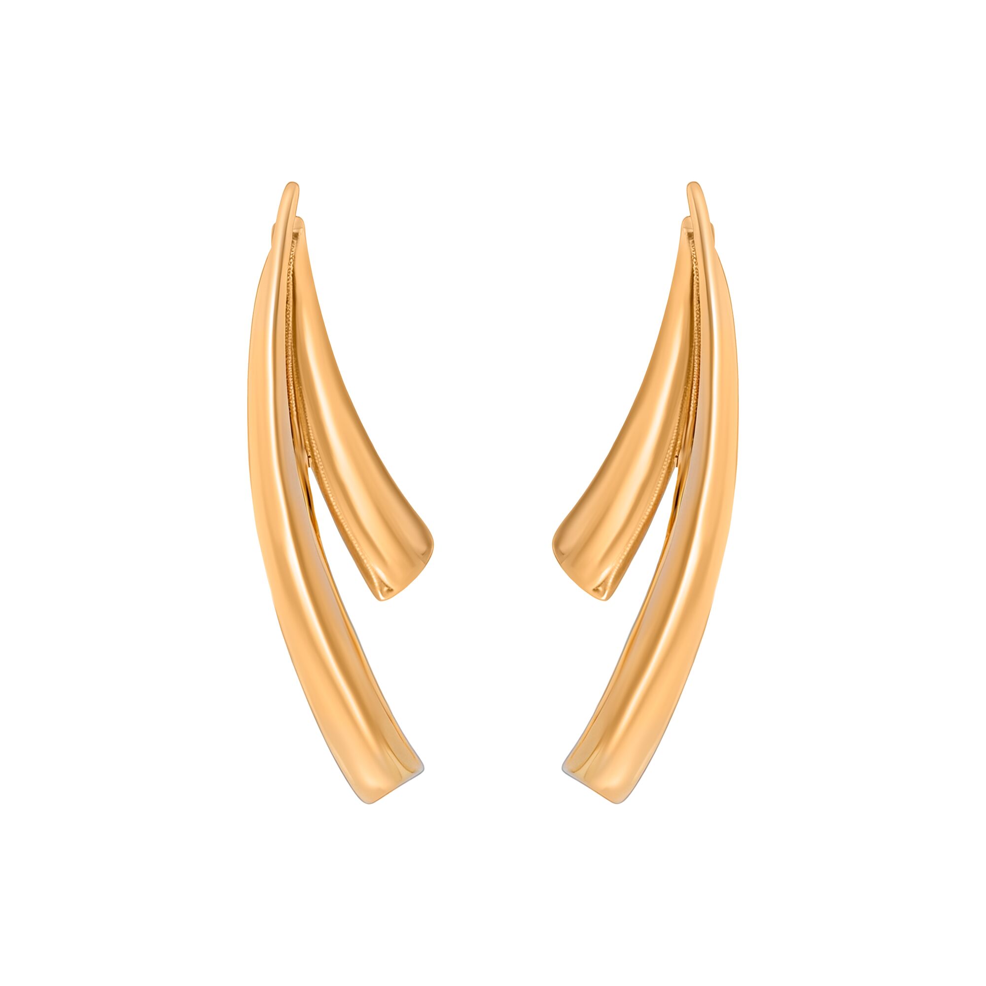 Серьги, золото, 585, 3.34г, 59609 | GoldMarket.kz