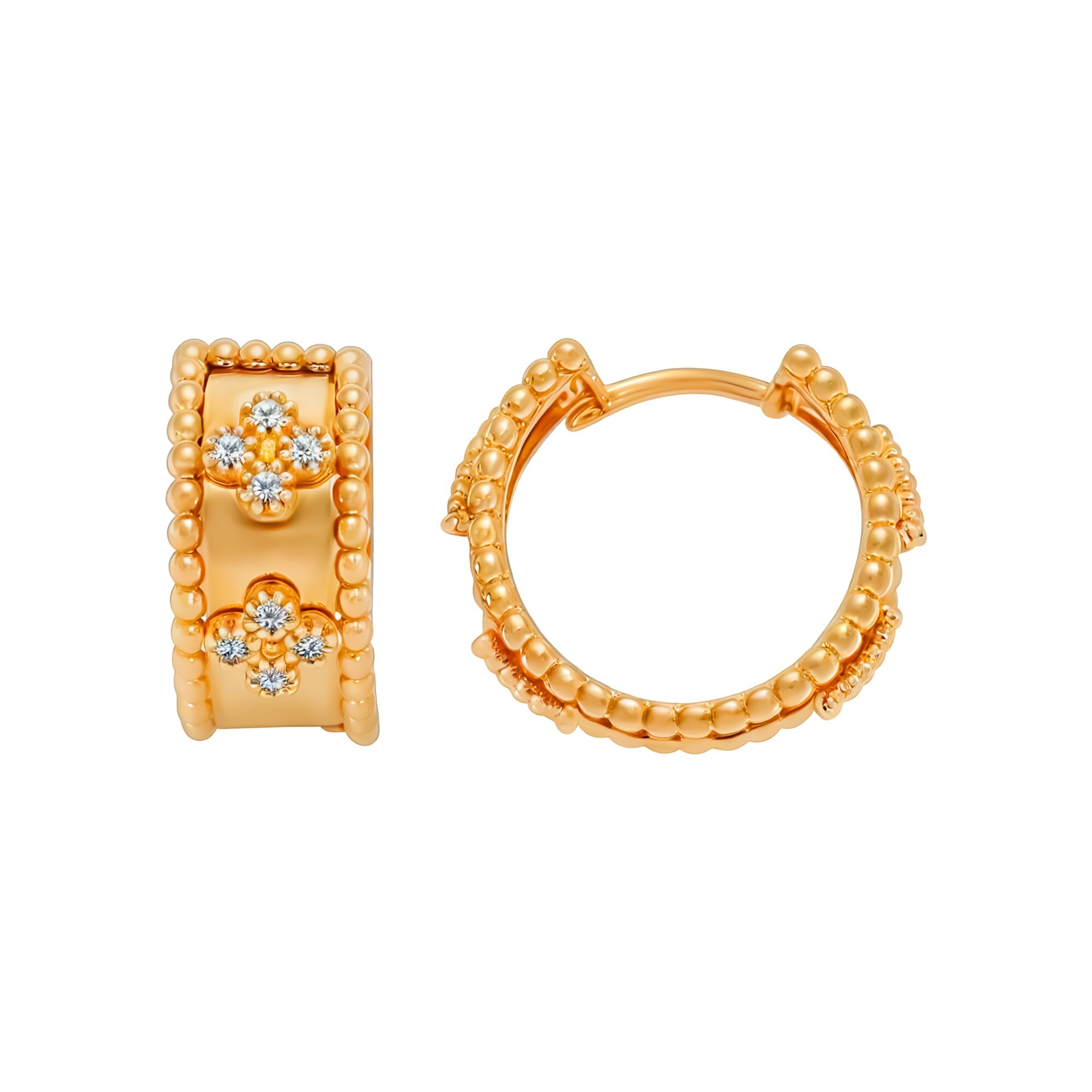 Серьги, золото, 585, 5.71г, 59641, изображение 2 | GoldMarket.kz