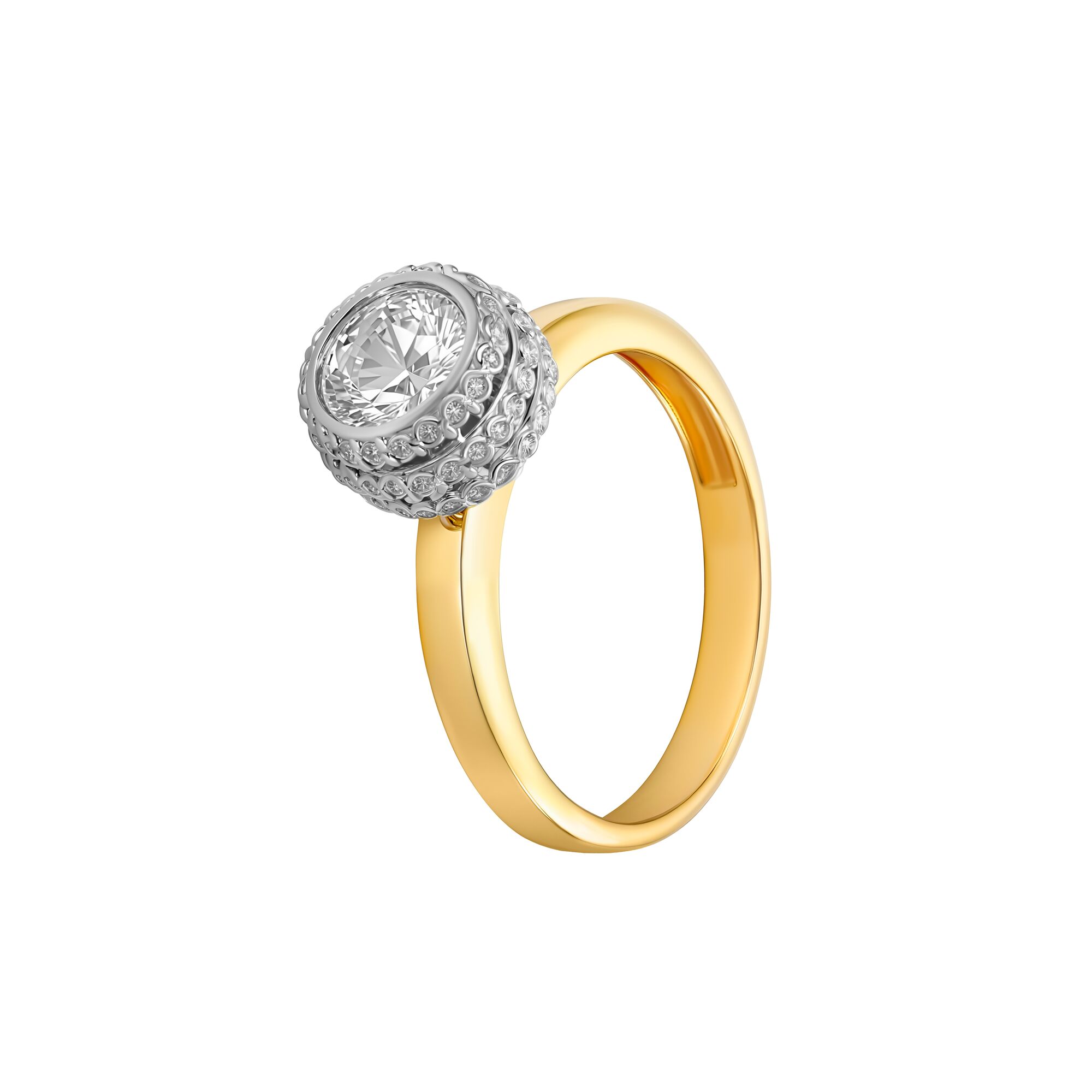 Кольцо, золото, 585, 3.42г, 60005 | GoldMarket.kz