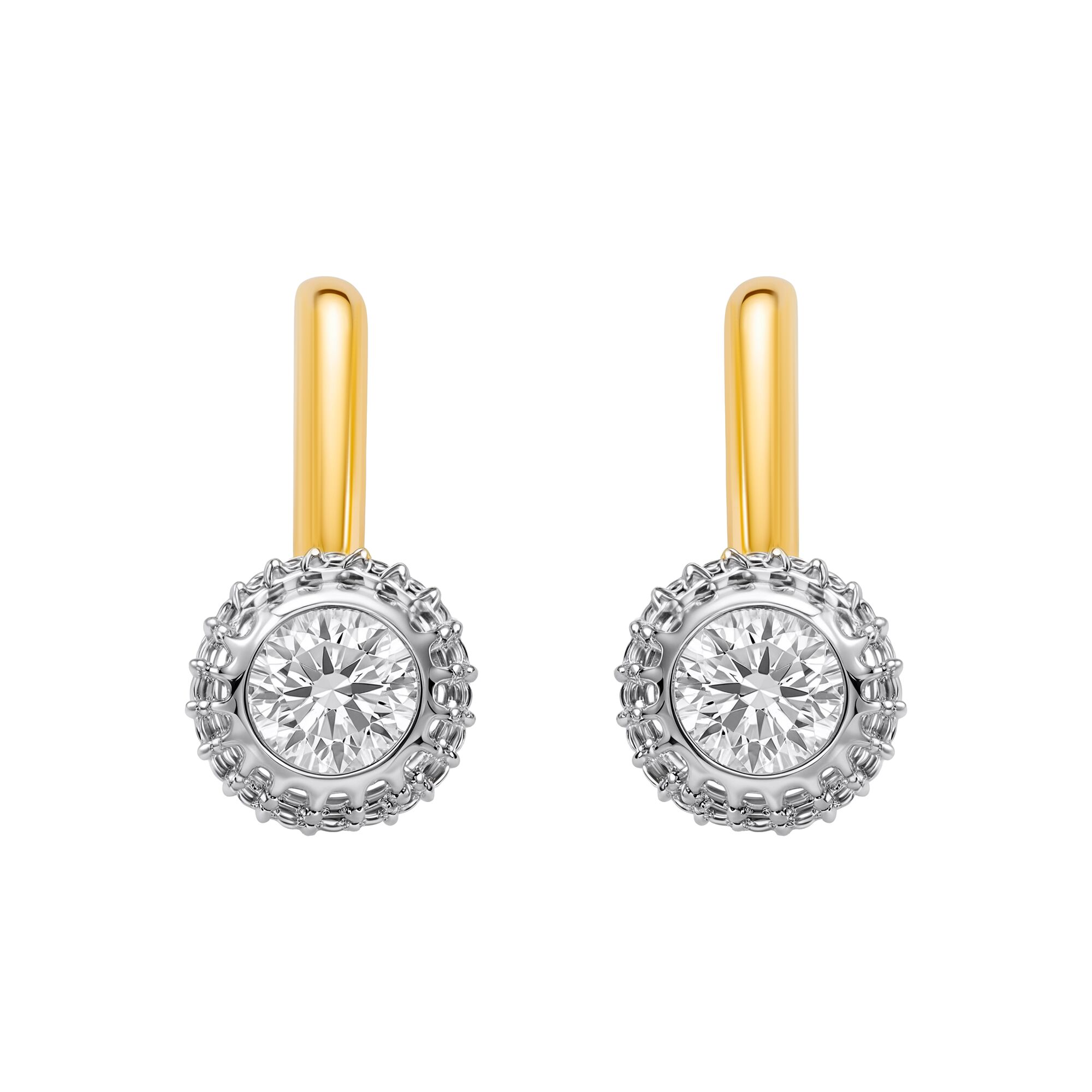 Серьги, золото, 585, 4.81г, 60006 | GoldMarket.kz