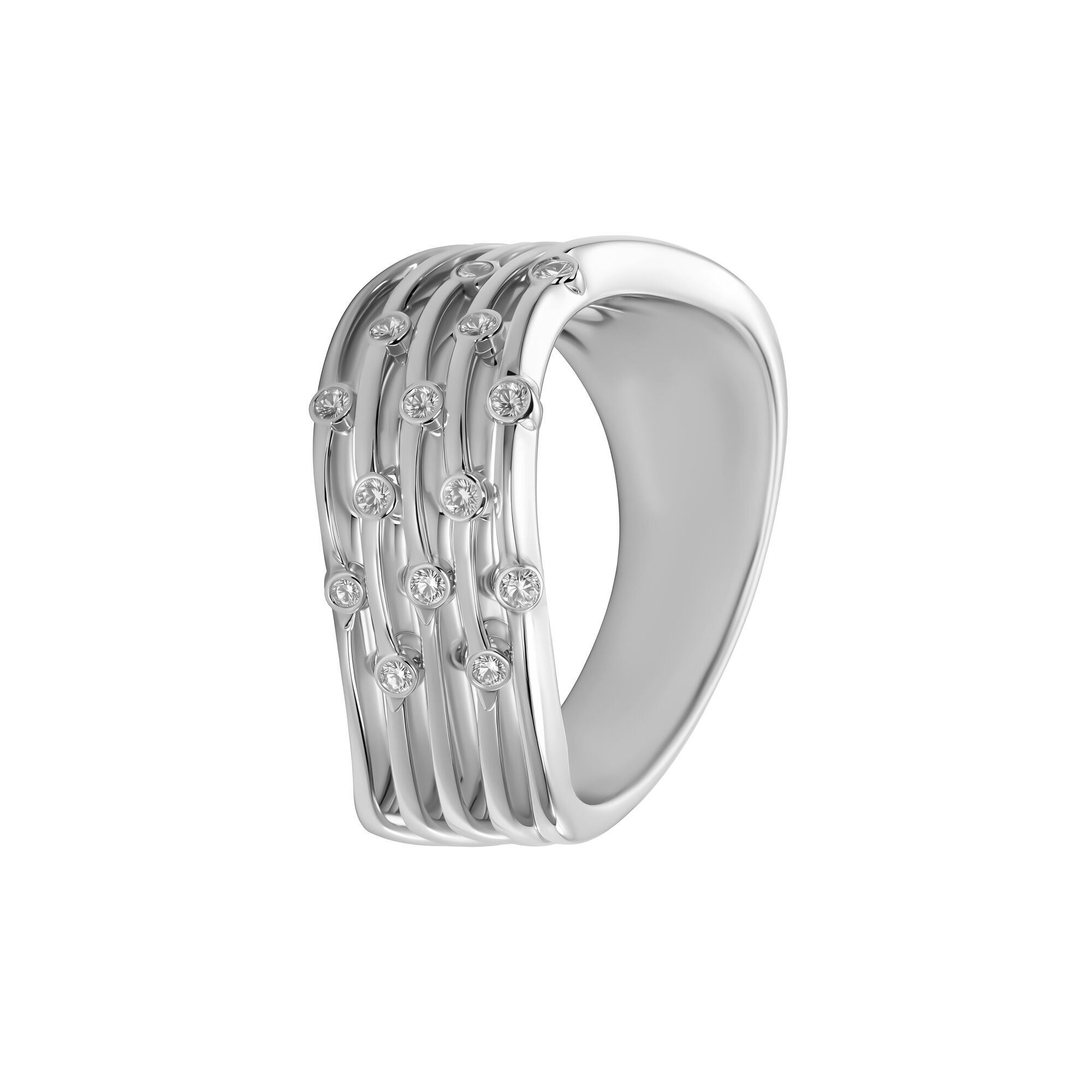 Кольцо, золото, 750, 7.6г, 60011 | GoldMarket.kz