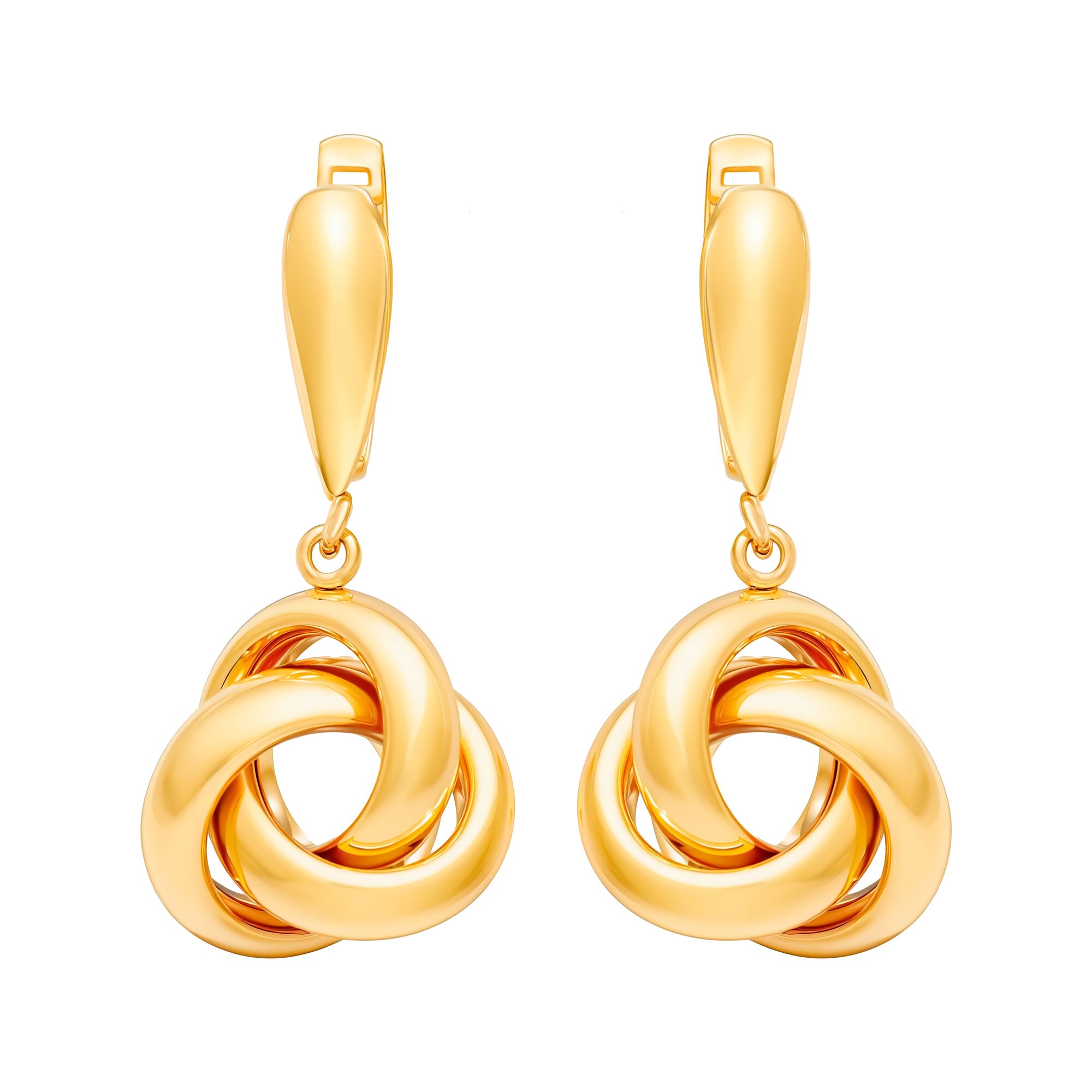 Серьги, золото, 585, 7.21г, 60020 | GoldMarket.kz