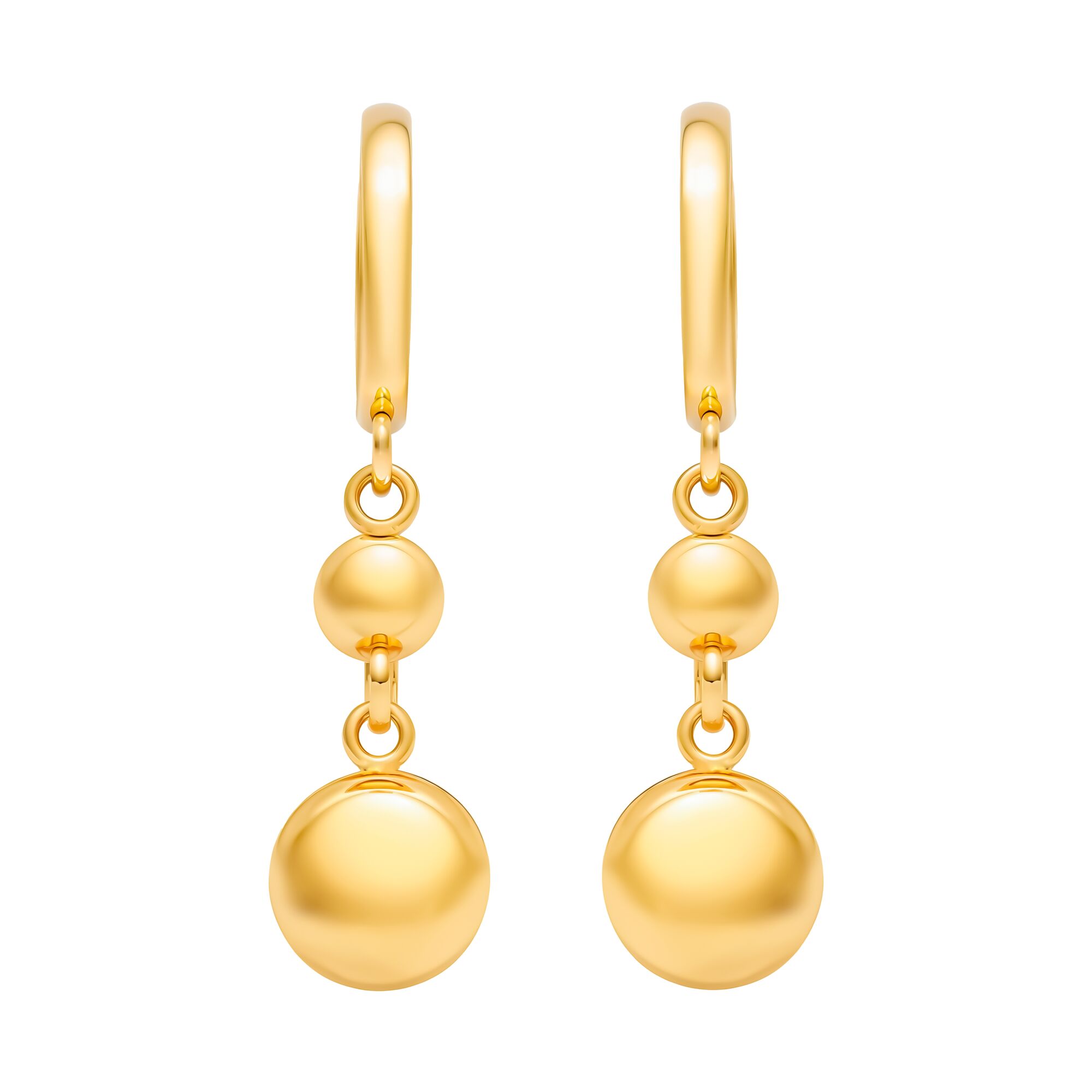 Серьги, золото, 585, 4.68г, 60026 | GoldMarket.kz