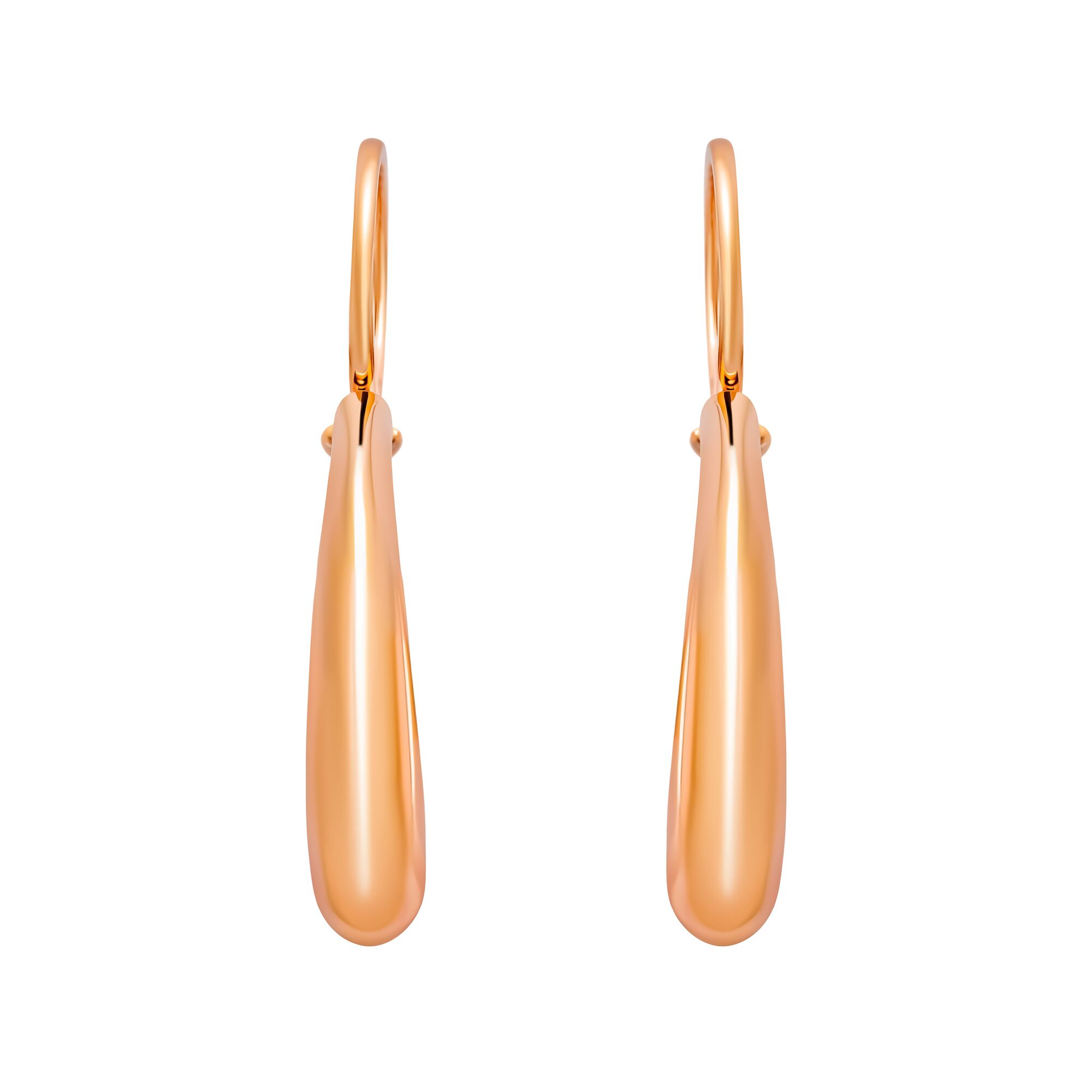 Серьги, золото, 585, 2.61г, 60035 | GoldMarket.kz