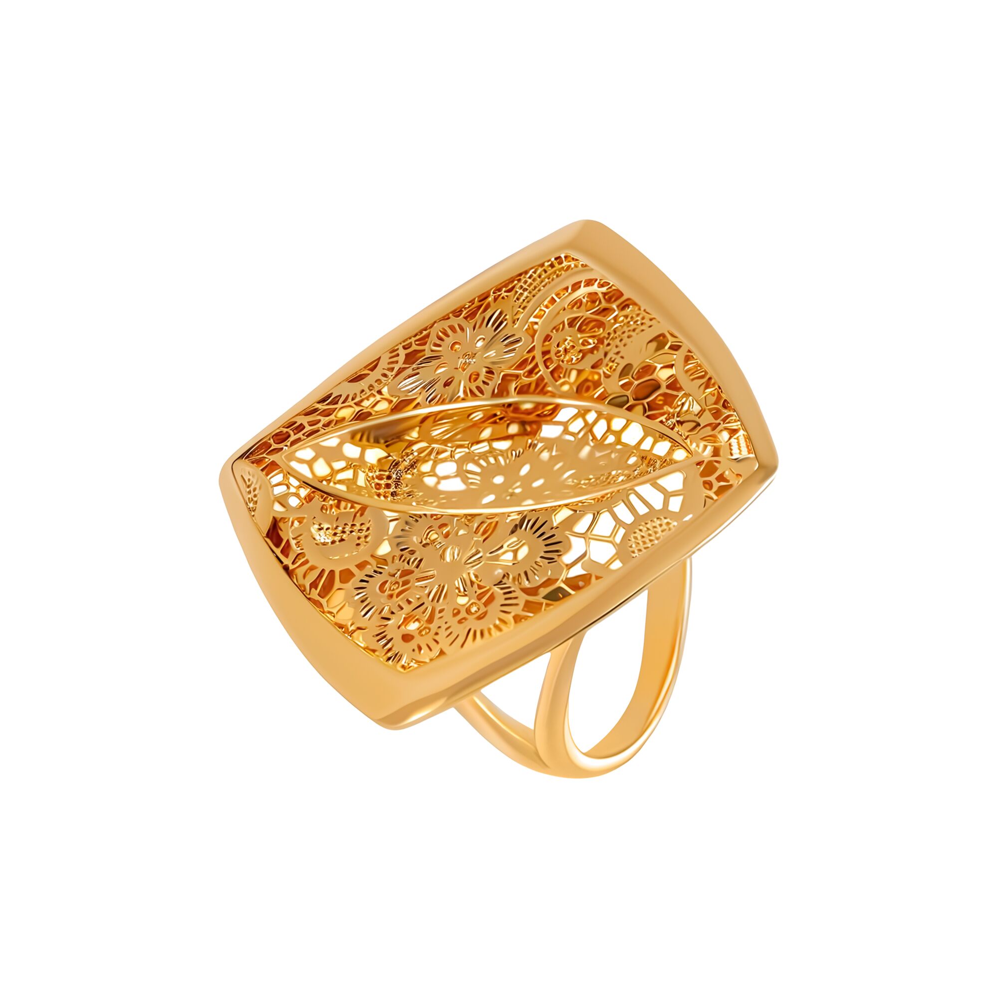 Кольцо, золото, 585, 5.77г, 60044 | GoldMarket.kz