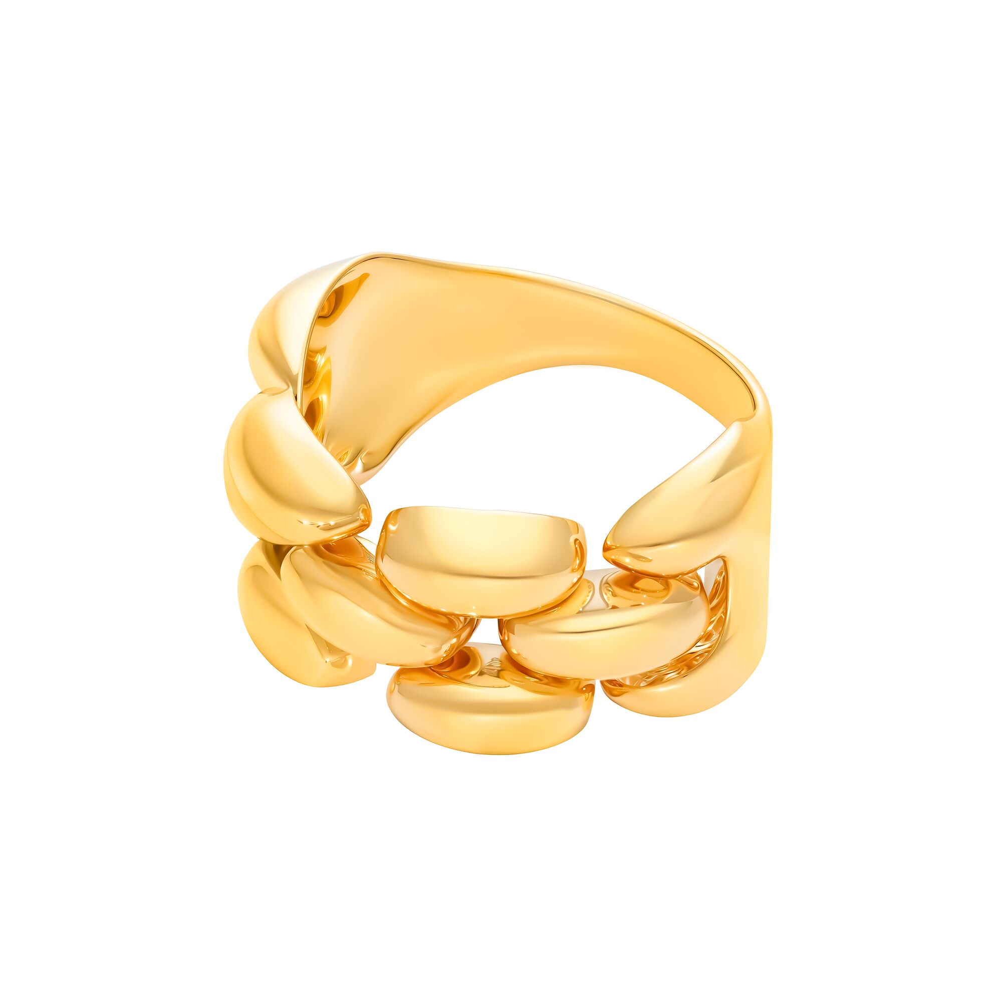 Кольцо, золото, 585, 6.18г, 60058, изображение 2 | GoldMarket.kz