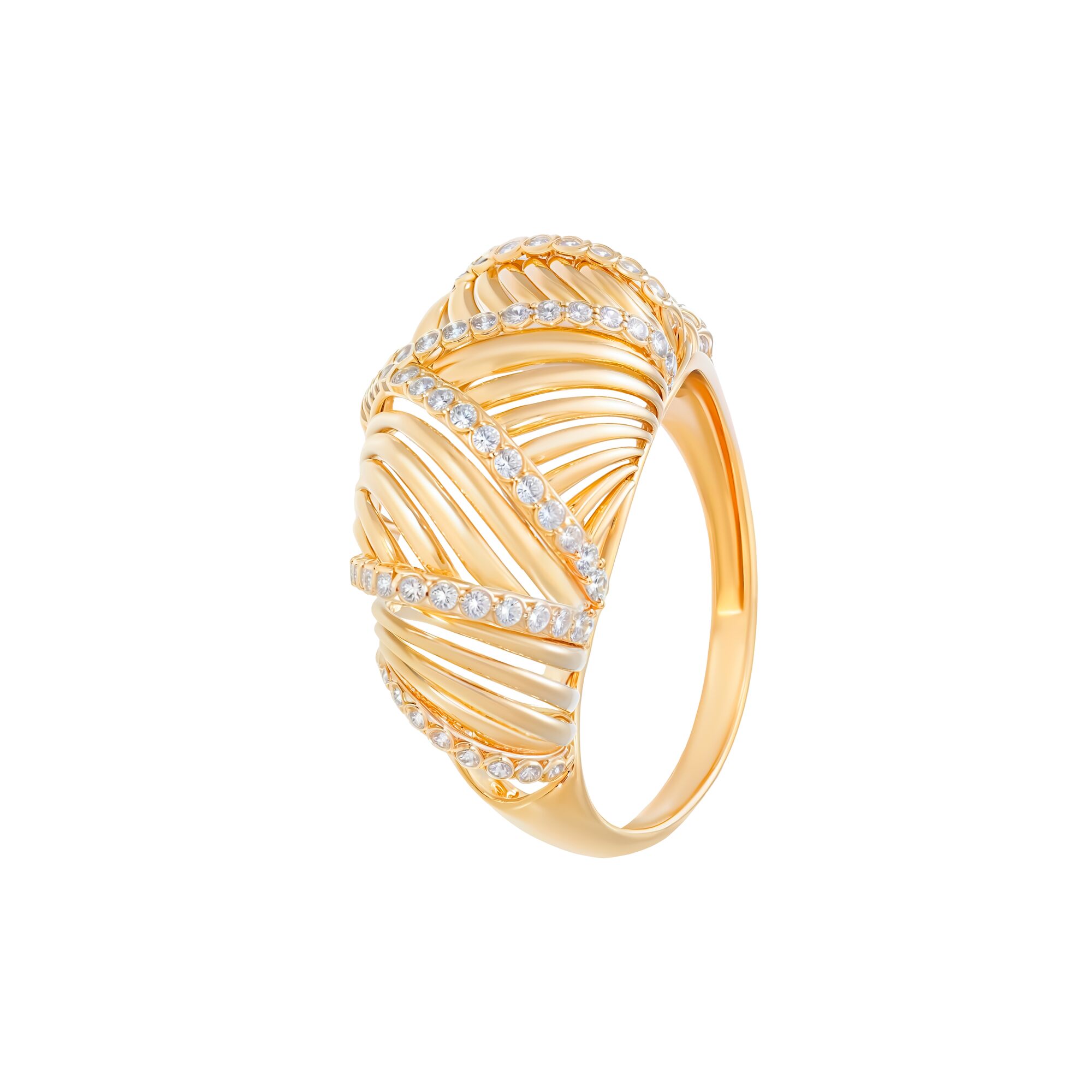 Кольцо, золото, 585, 2.92г, 60076 | GoldMarket.kz