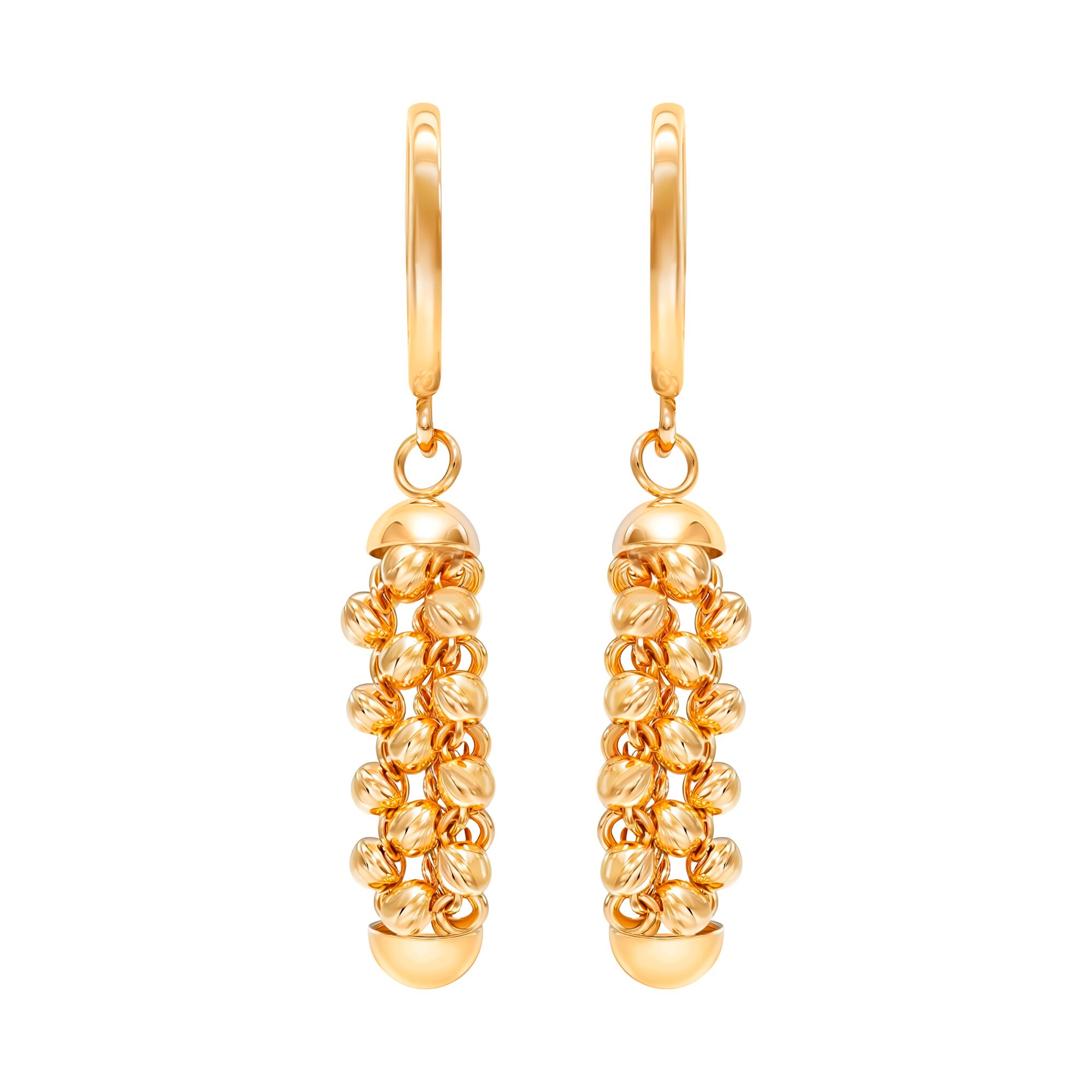 Серьги, золото, 585, 4.28г, 60412 | GoldMarket.kz