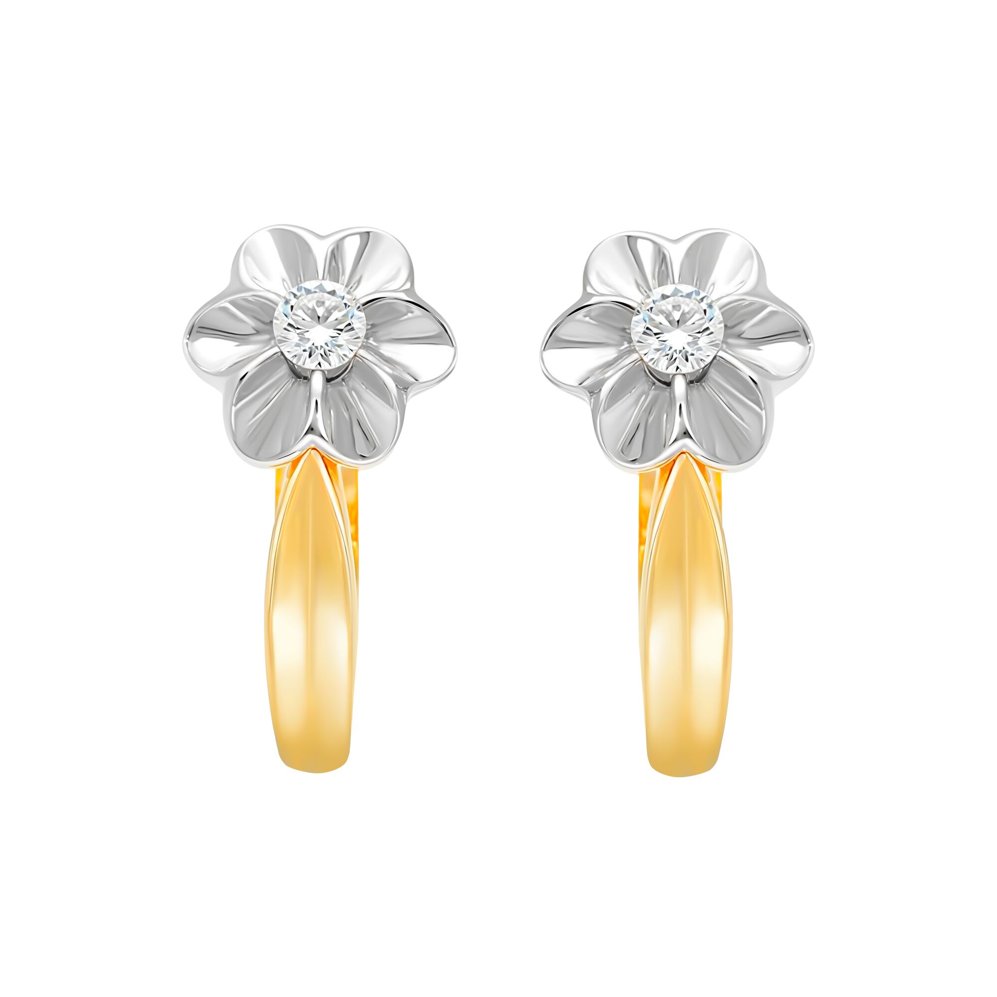 Серьги, золото, 585, 5.54г, 60429 | GoldMarket.kz