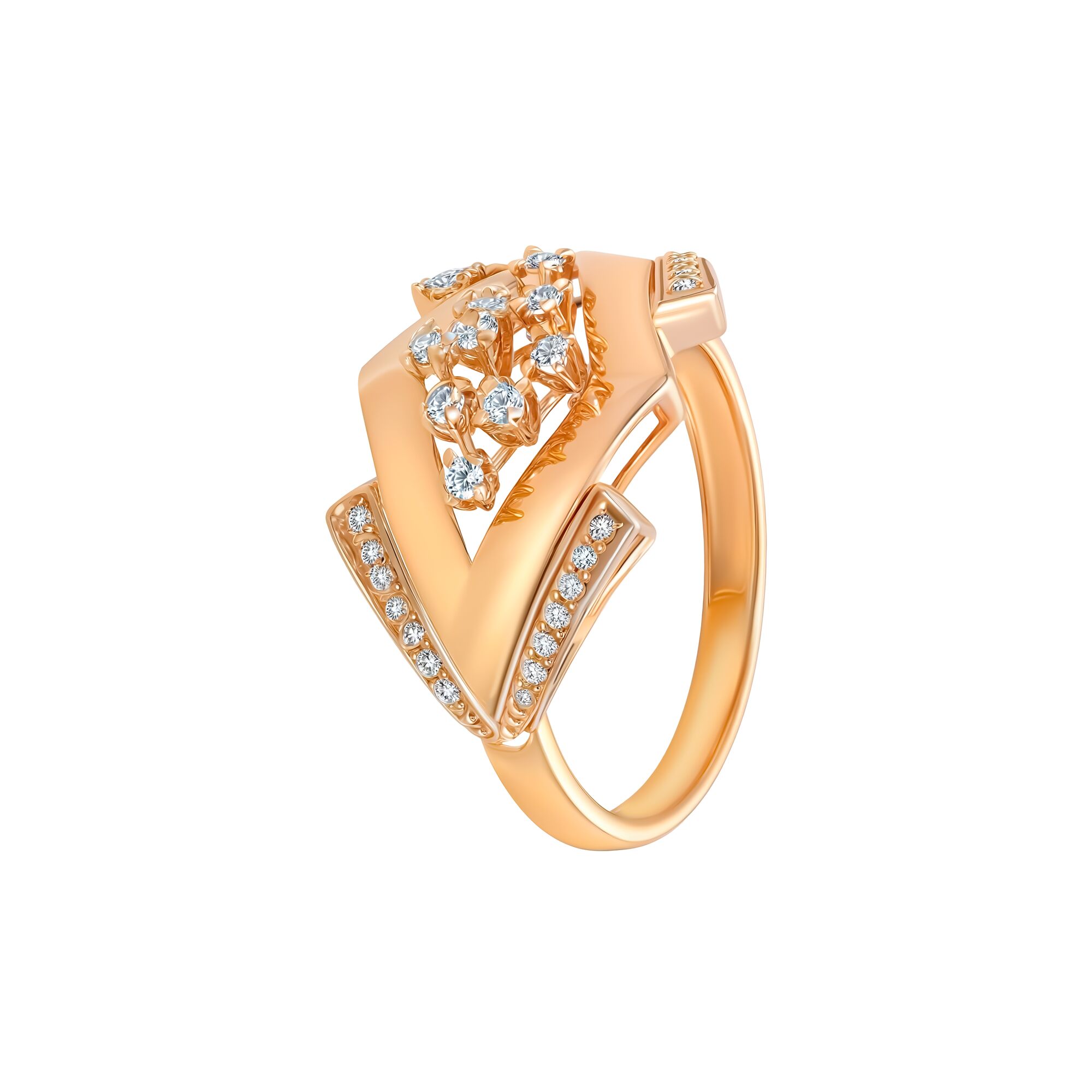 Кольцо, золото, 585, 3.1г, 60470 | GoldMarket.kz